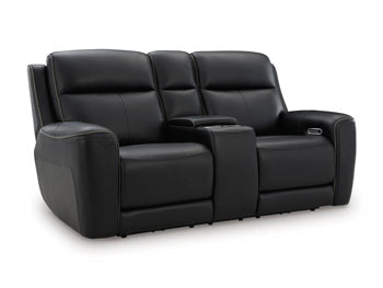 5Z-Relaxation Power Reclining Loveseat with Console - Ideal Furniture (Fresno,CA)