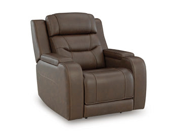Knightington Power Recliner with Audio Seating - Ideal Furniture (Fresno,CA)