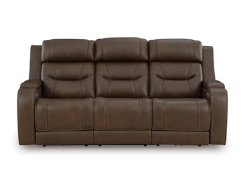 Knightington Power Reclining Sofa with Audio Seating - Ideal Furniture (Fresno,CA)