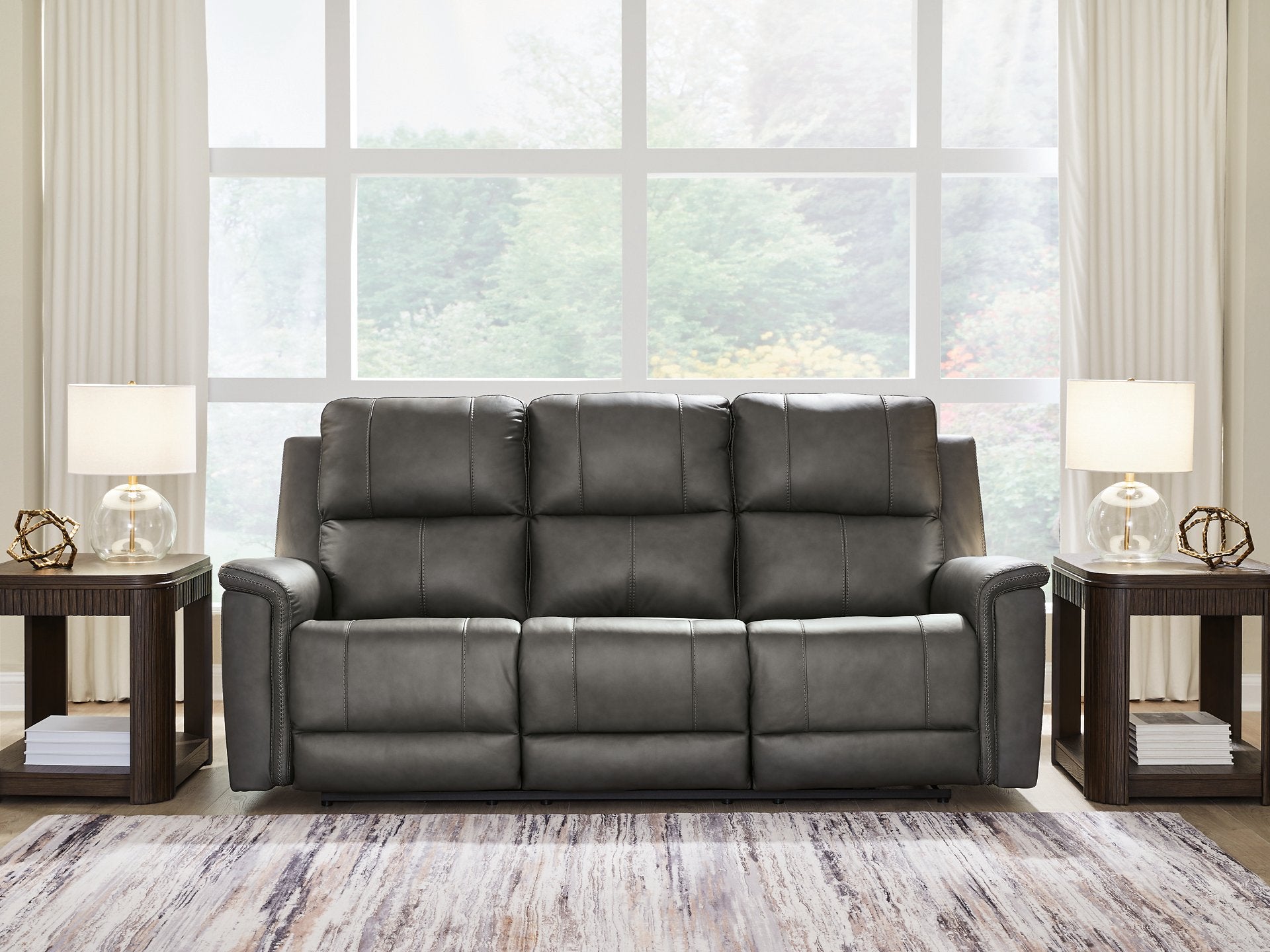 Bleckley Power Reclining Sofa - Ideal Furniture (Fresno,CA)