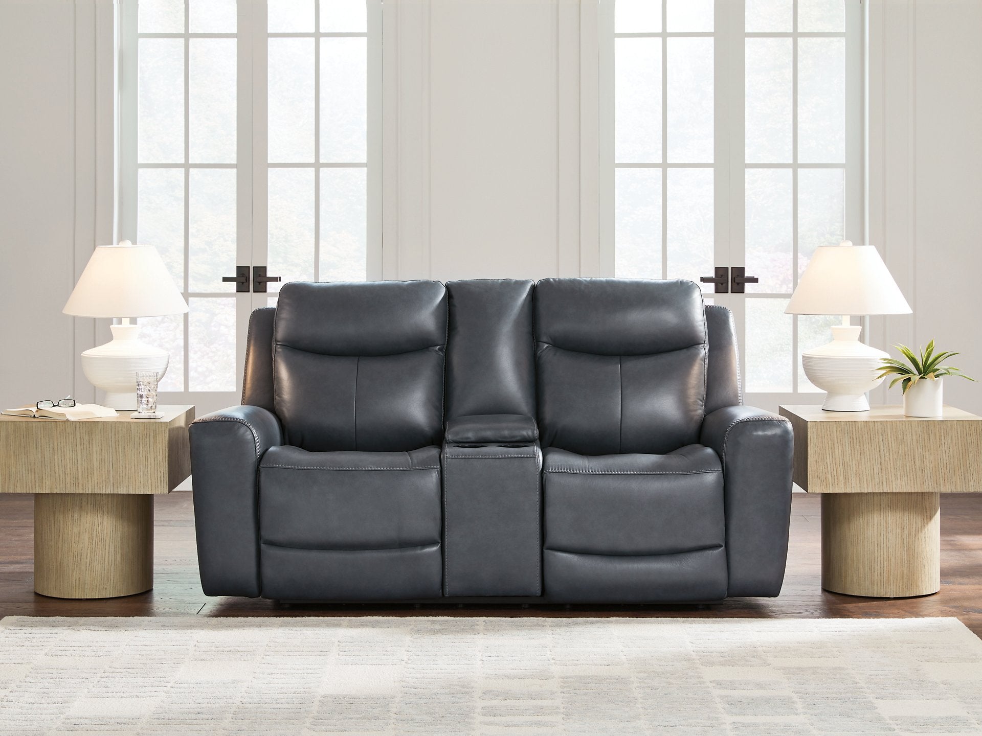 Next Move Power Reclining Loveseat - Ideal Furniture (Fresno,CA)