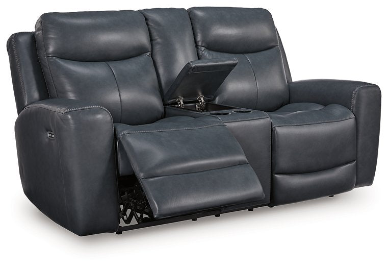 Next Move Power Reclining Loveseat - Ideal Furniture (Fresno,CA)