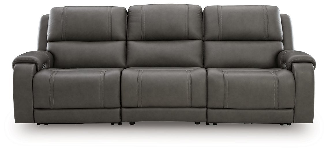5Z - Pittson Power Sectional Reclining Sofa - Ideal Furniture (Fresno,CA)