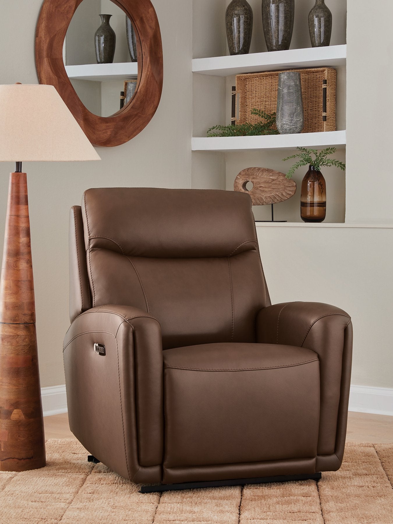 Pincara Power AutoGlide Recliner - Ideal Furniture (Fresno,CA)