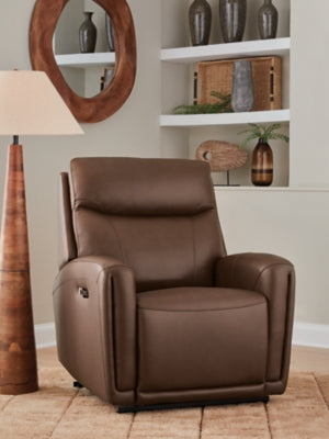 Pincara Power AutoGlide Recliner - Ideal Furniture (Fresno,CA)