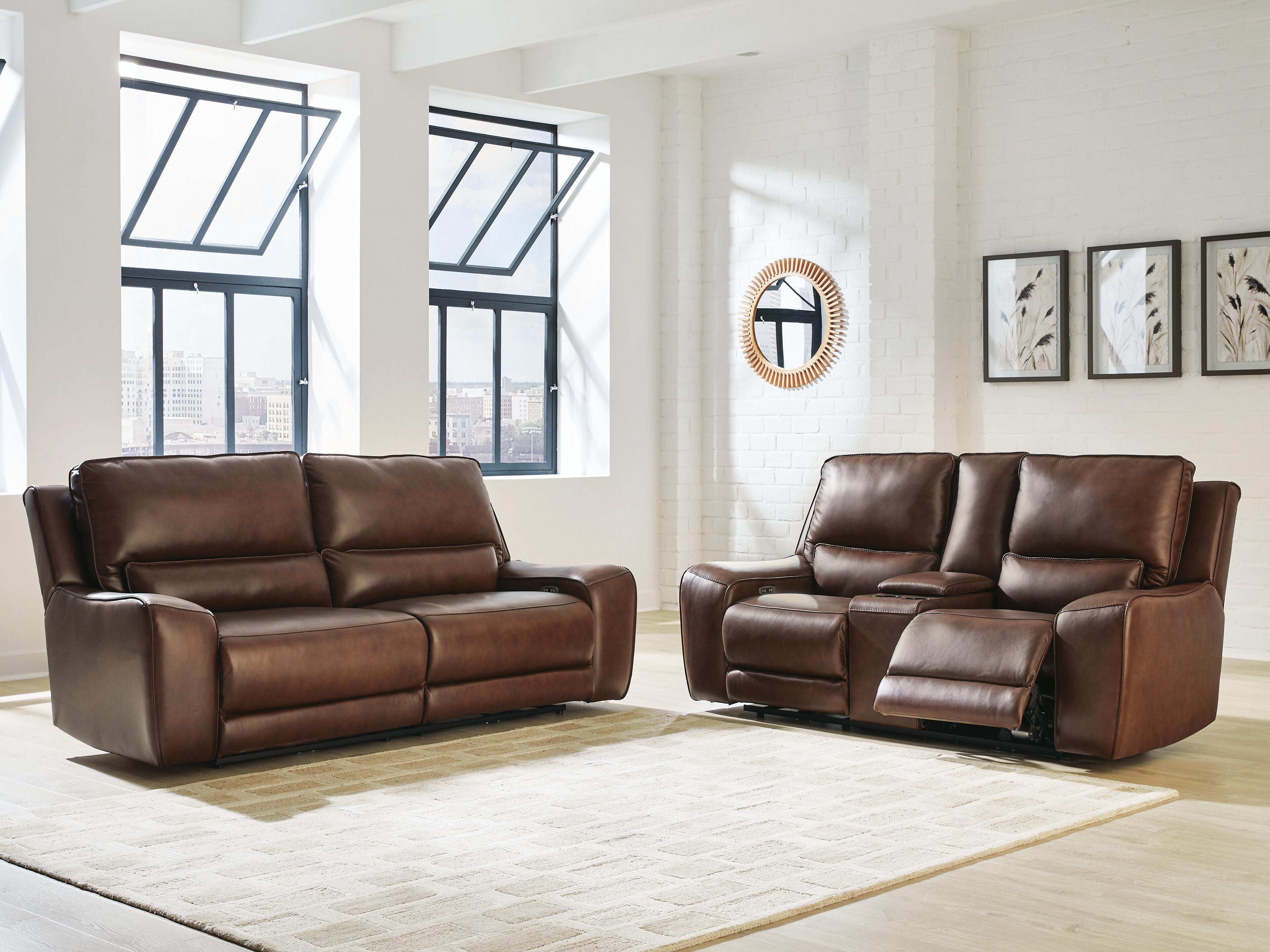 DeepWakes Reclining Living Room Set - Ideal Furniture (Fresno,CA)