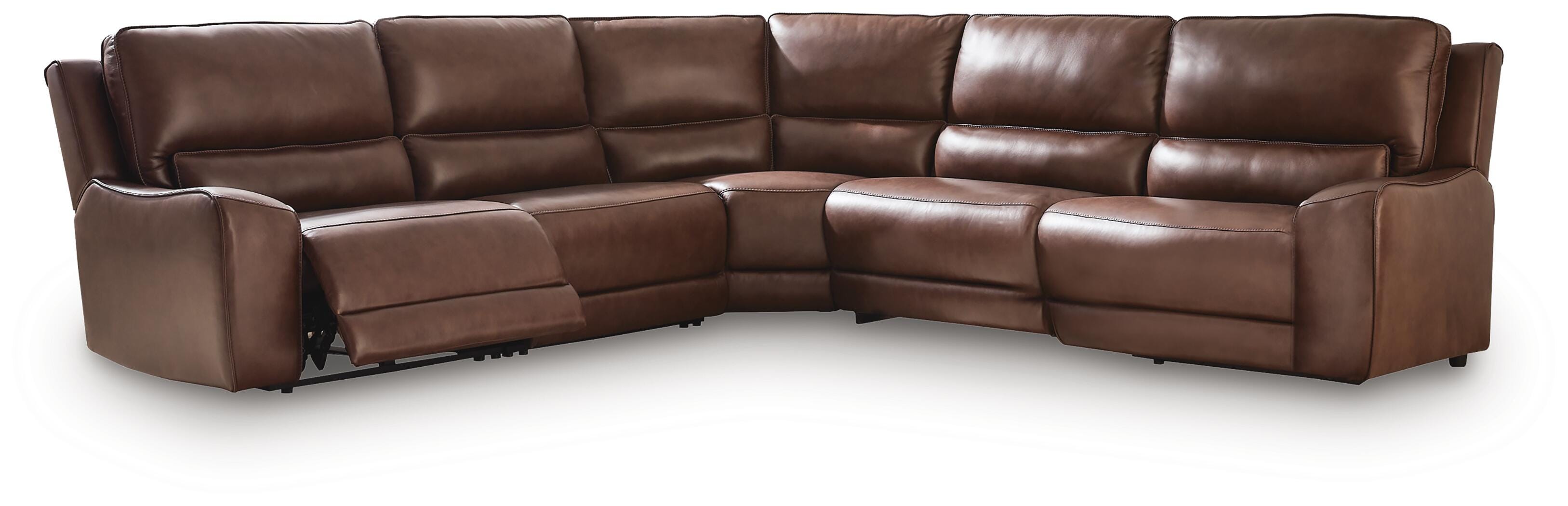 DeepWakes Power Reclining Sectional - Ideal Furniture (Fresno,CA)