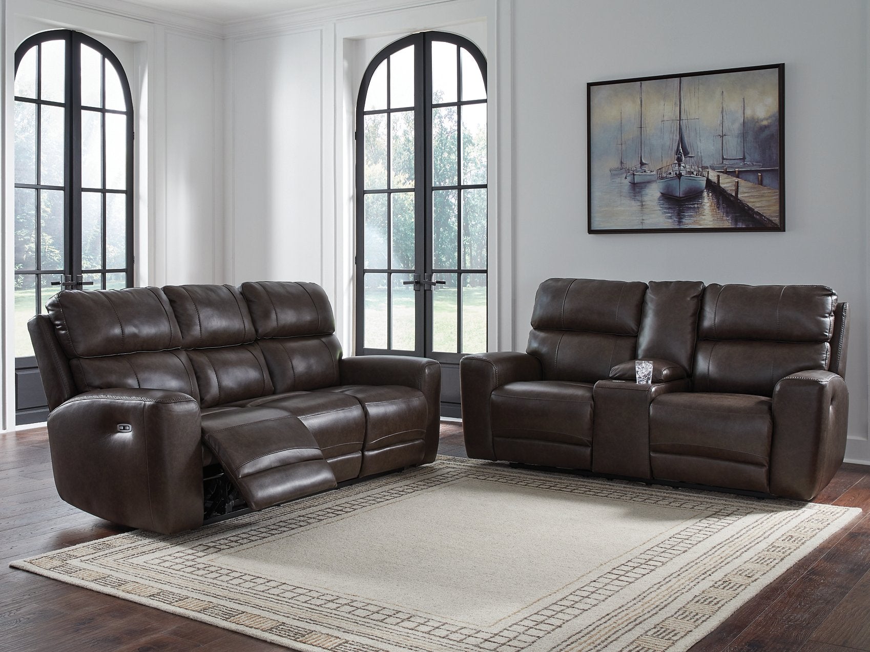 Crossplex Living Room Set - Ideal Furniture (Fresno,CA)