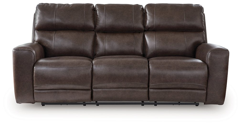 Crossplex Power Reclining Sofa - Ideal Furniture (Fresno,CA)