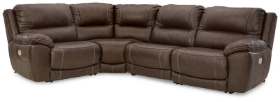 Dunleith Power Reclining Sectional - Ideal Furniture (Fresno,CA)