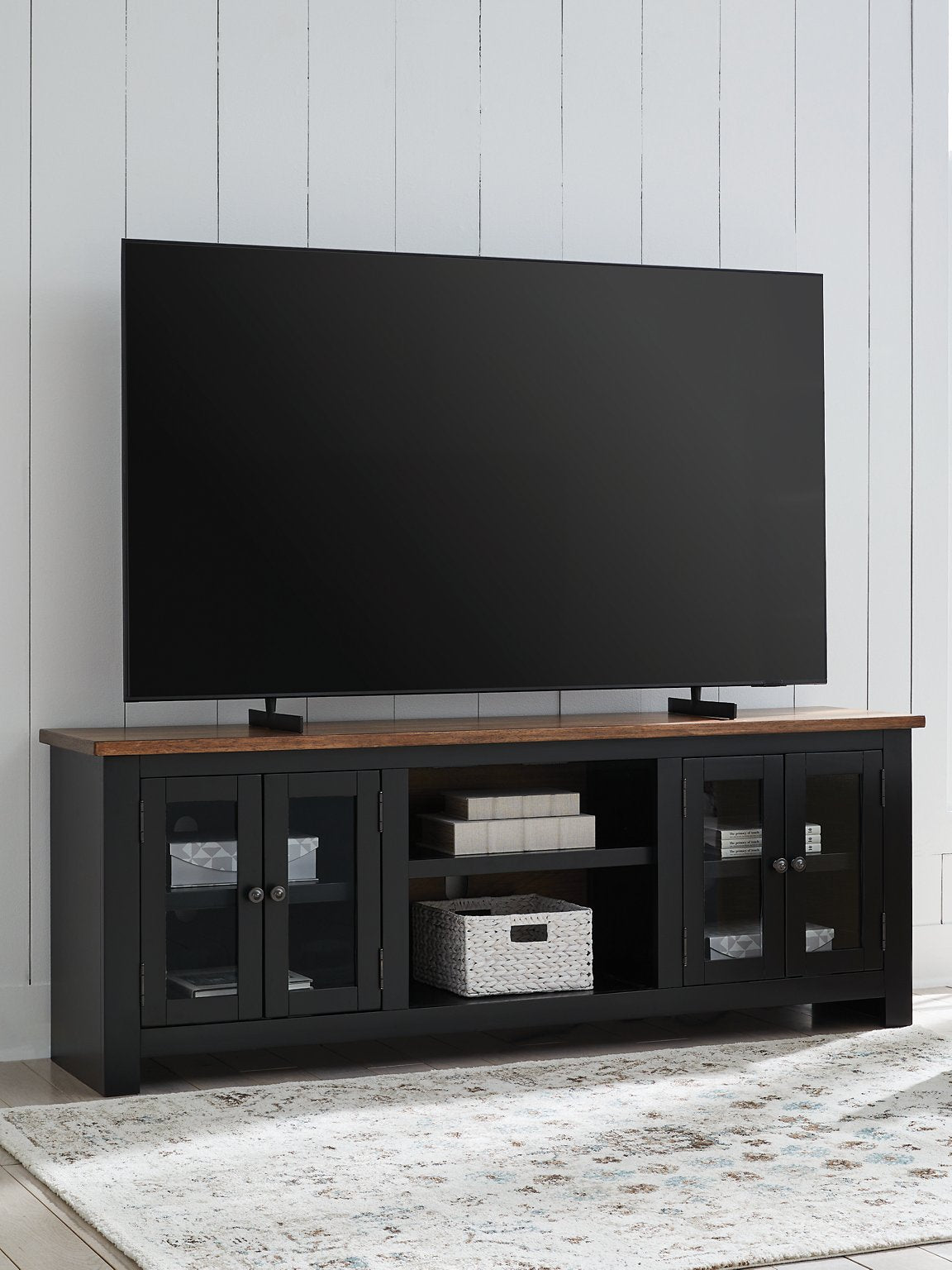 Wildenauer 76" TV Stand - Ideal Furniture (Fresno,CA)