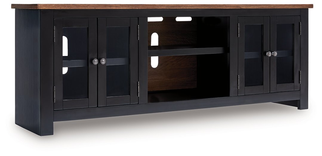 Wildenauer 76" TV Stand - Ideal Furniture (Fresno,CA)