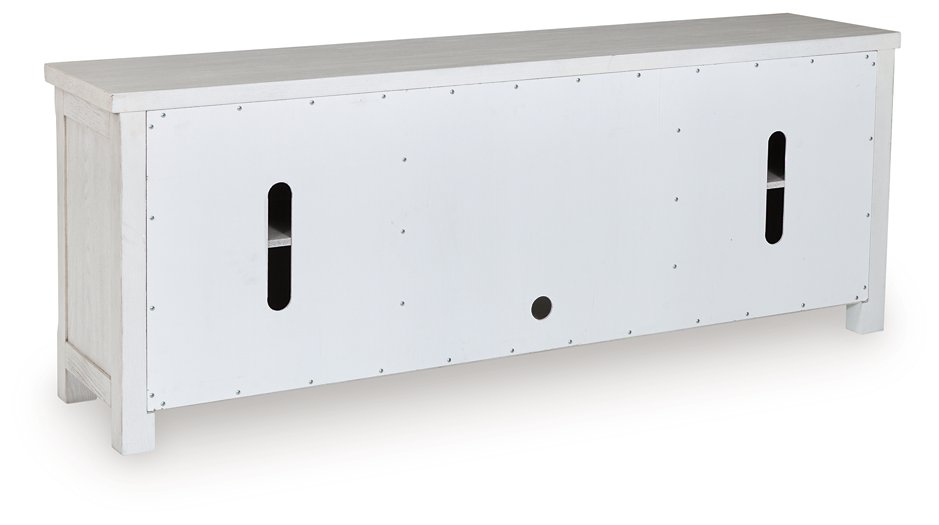 Robbinsdale 72" TV Stand - Ideal Furniture (Fresno,CA)