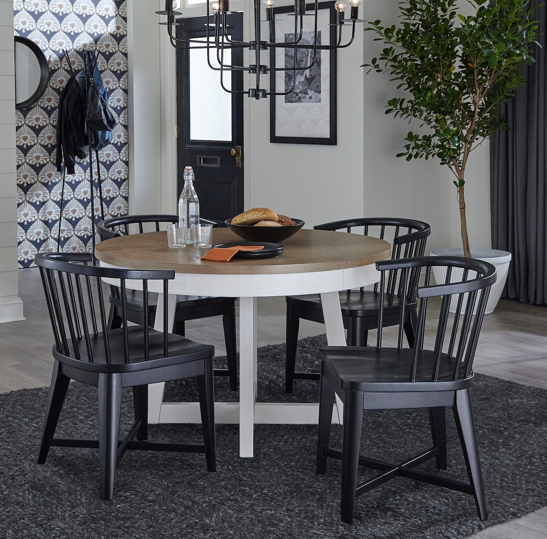 Parker House Americana Modern Dining Barrel Dining Chair (2/CTN Sold in pairs)