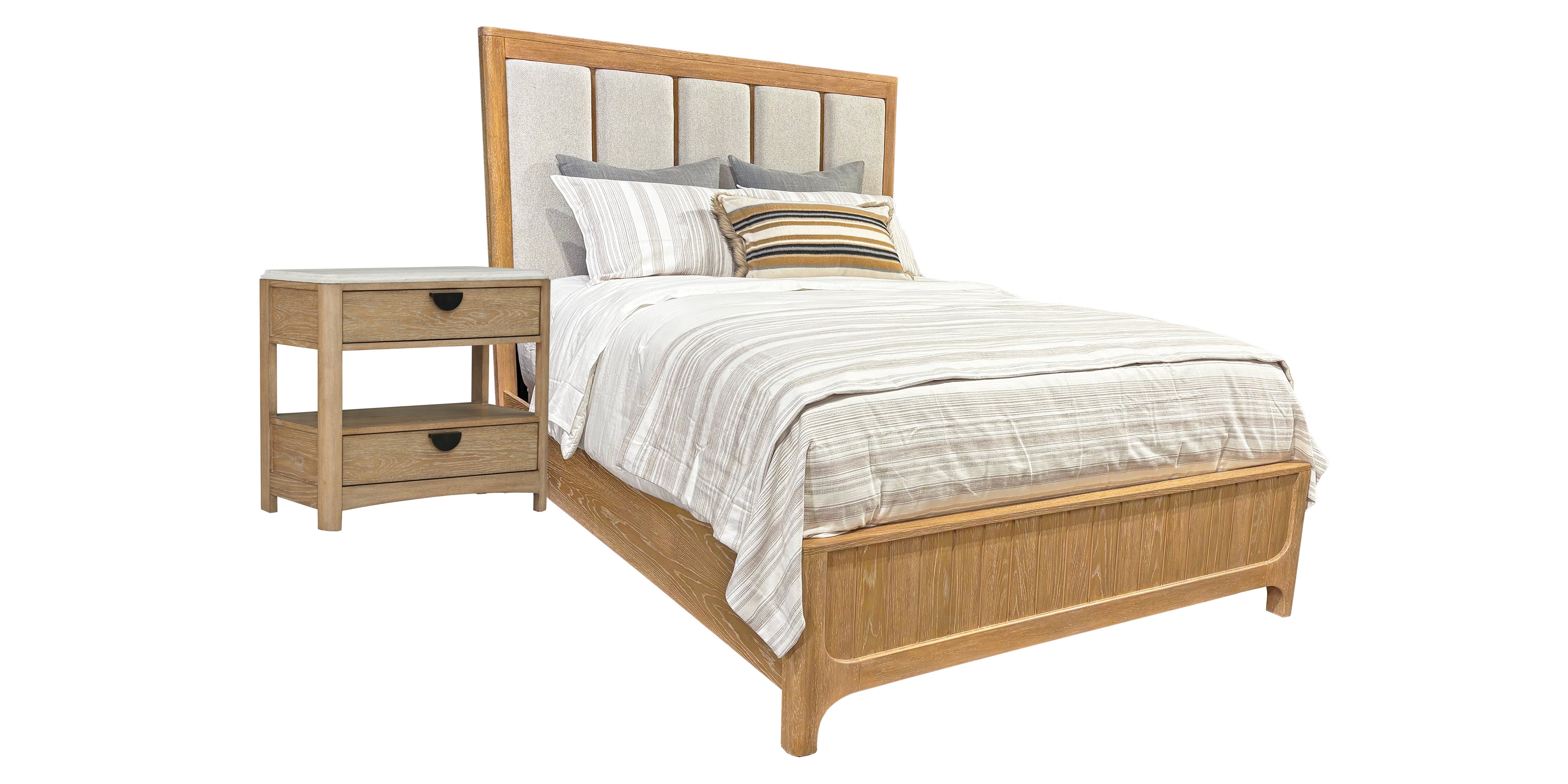 Parker House Escape - Bedroom Queen 5/0 Panel Bed & Nightstand