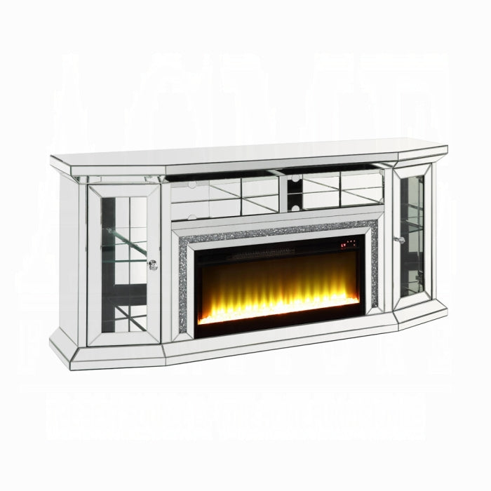 Noralie TV Stand With Fireplace and Led - Ideal Furniture (Fresno,CA)