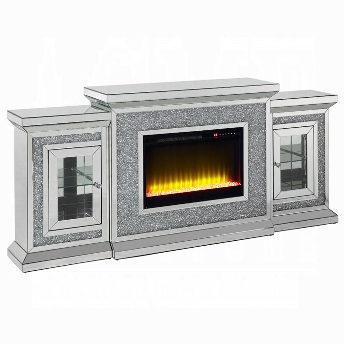 Noralie Fireplace With Led - Ideal Furniture (Fresno,CA)