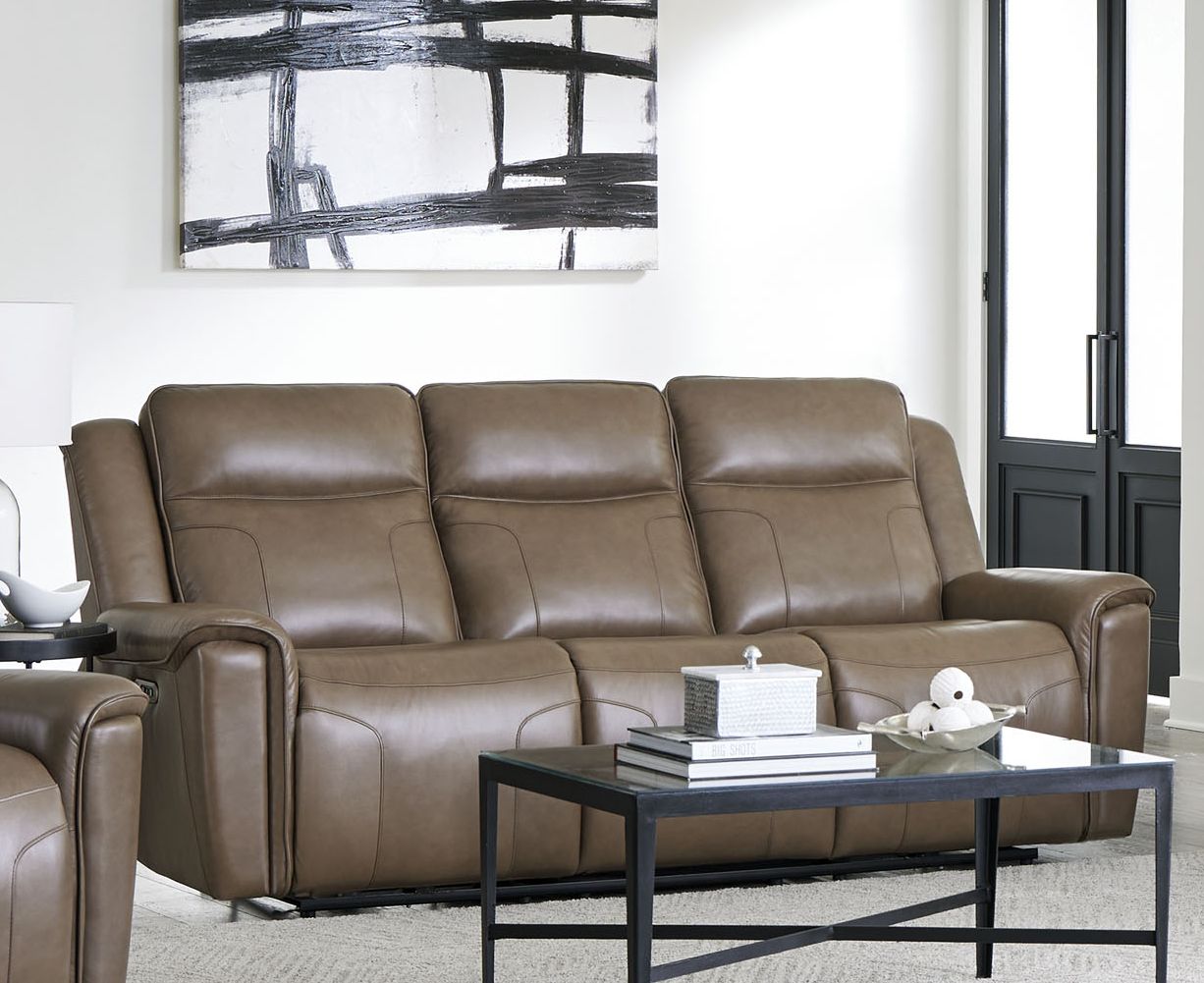 Parker Living Atlantis - Smooth Latte Power Reclining Zero Gravity Sofa and Recliner