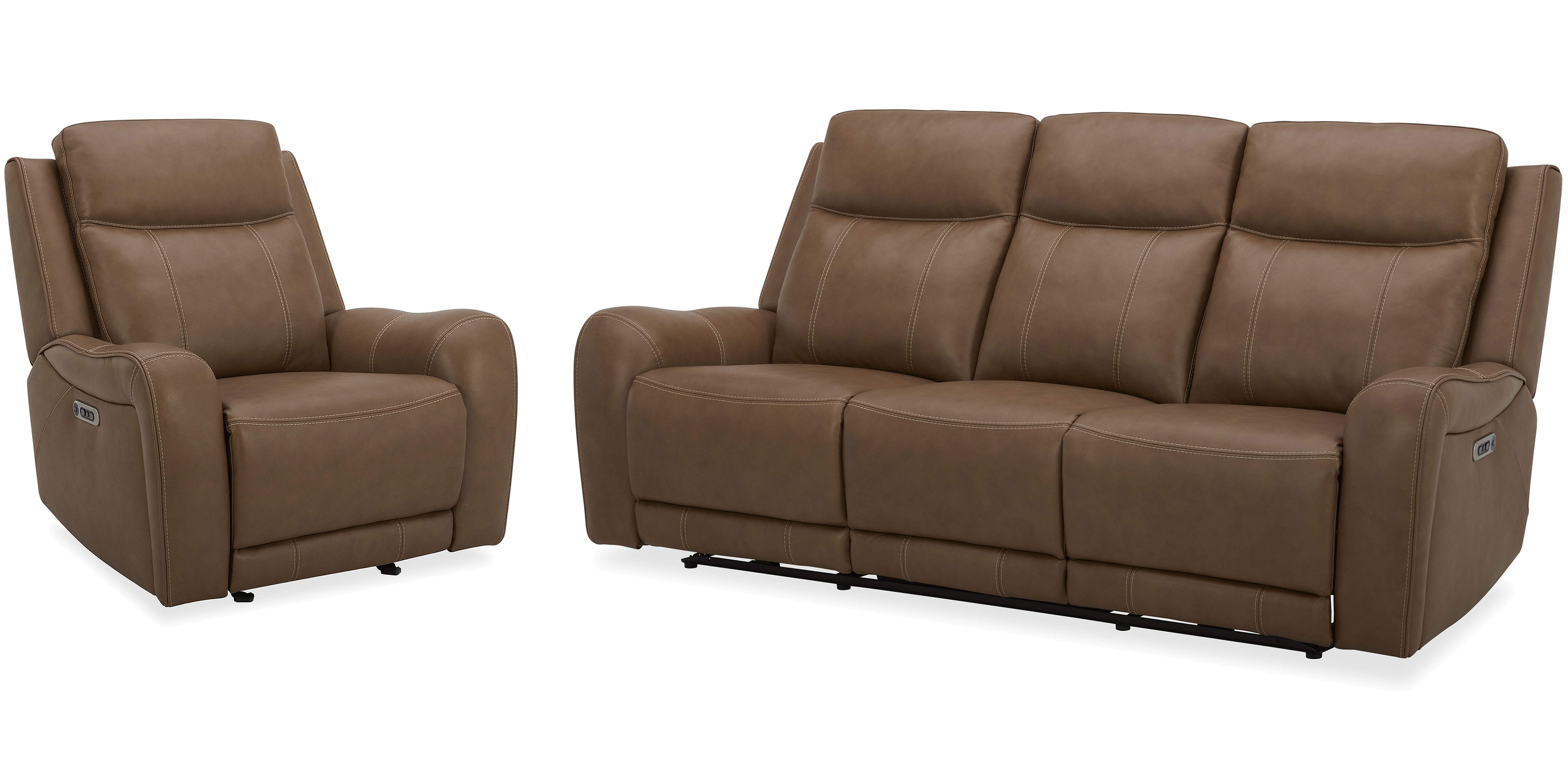 Parker Living Haywood - Butternut Power Reclining Sofa and Recliner