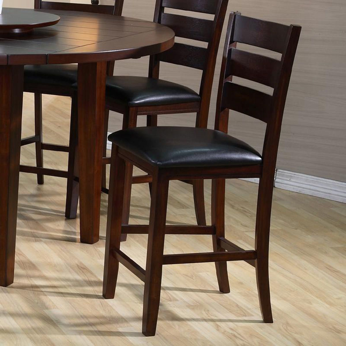 Crown Mark Bardstown Counter Height Chair in Espresso (Set of 2) 2752S-24 - Ideal Furniture (Fresno,CA)