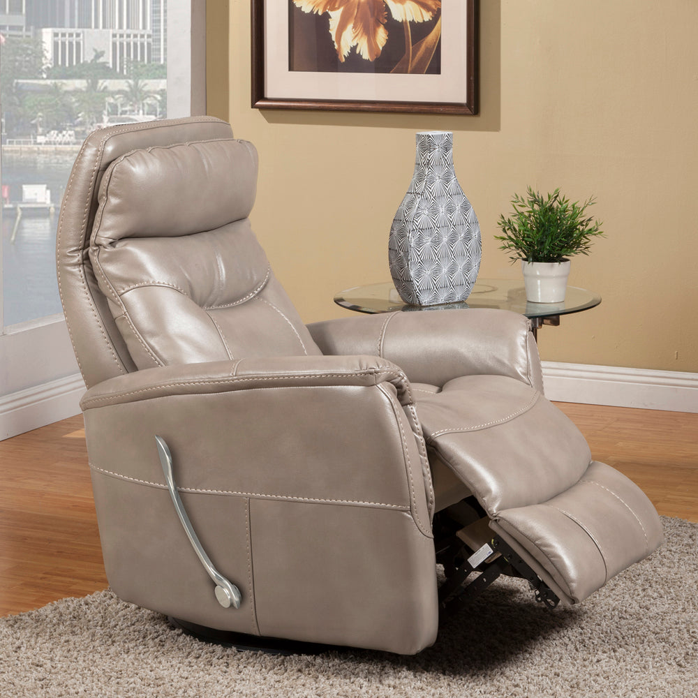 Parker Living Gemini - Linen Swivel Glider Recliner Two Pack