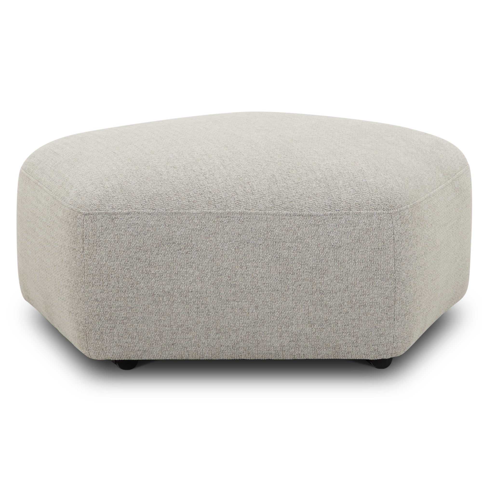 Parker Living Playful - Canes Cobblestone Ottoman with Casters