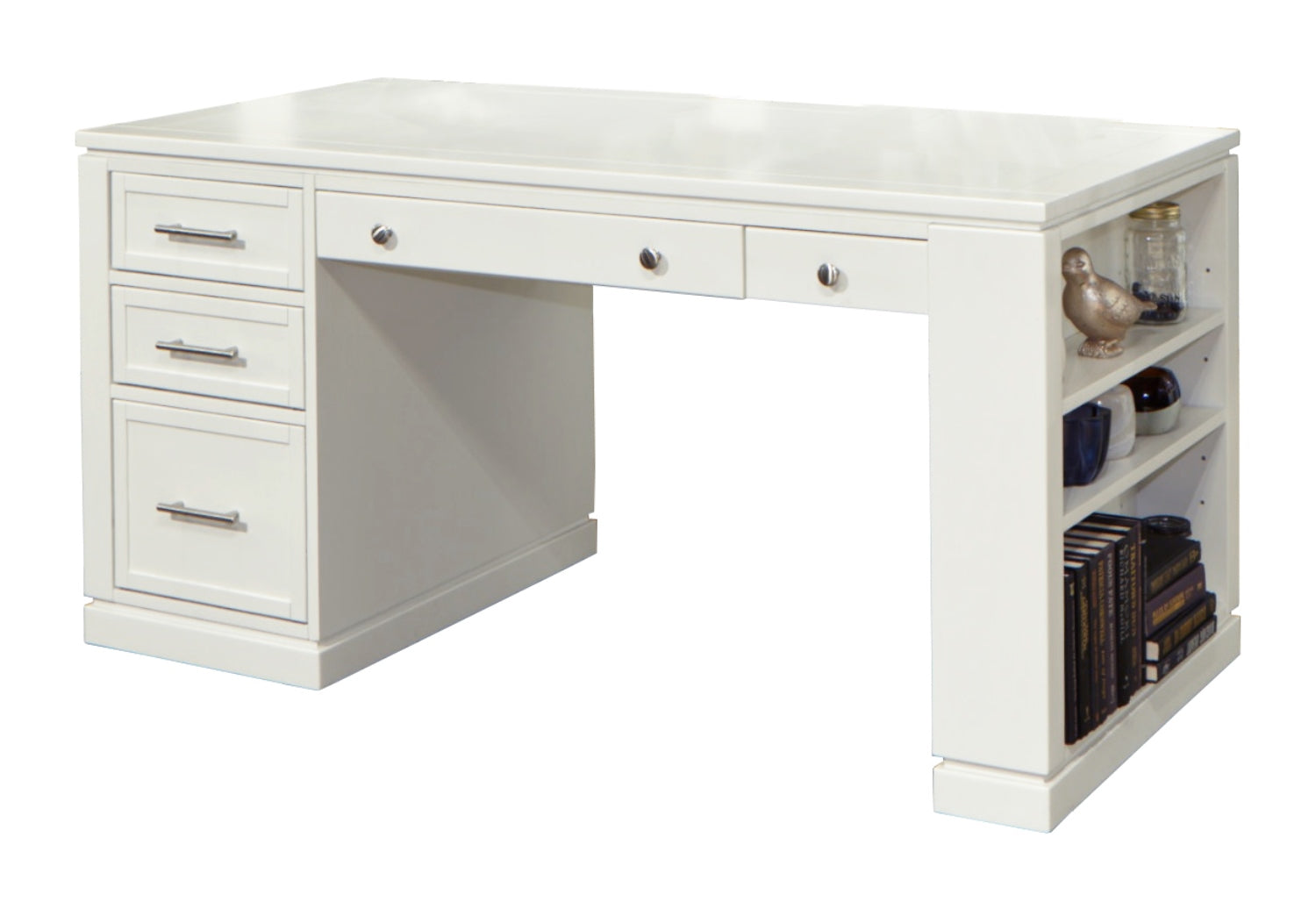Parker House Catalina 60 In. Writing Desk with Power Center and USB