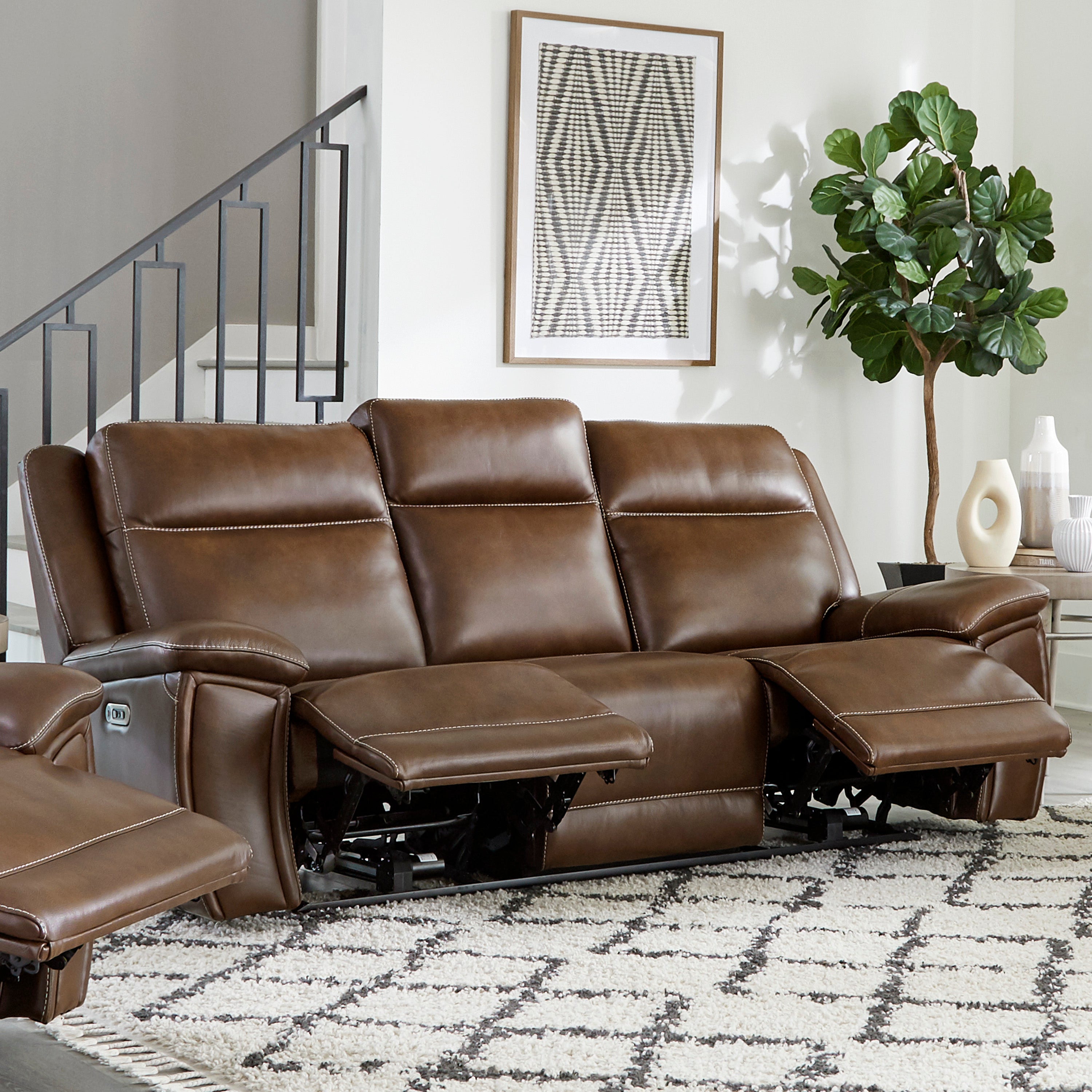 Parker Living Jameson - Hickory Power Reclining Zero Gravity Sofa and Recliner
