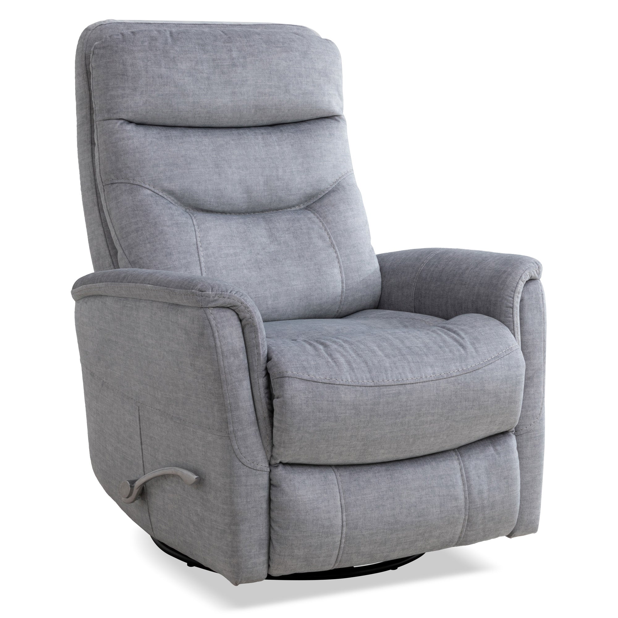 Parker Living Gemini - Capri Silver Swivel Glider Recliner Two Pack