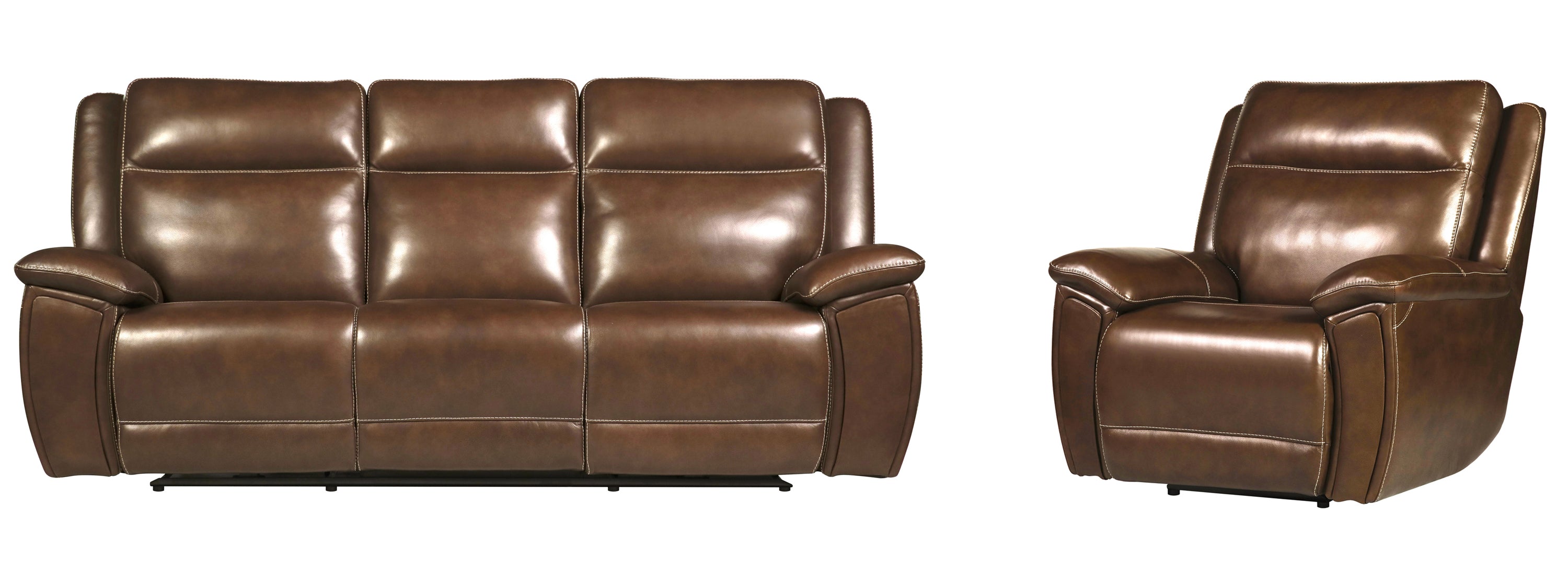 Parker Living Jameson - Hickory Power Reclining Zero Gravity Sofa and Recliner