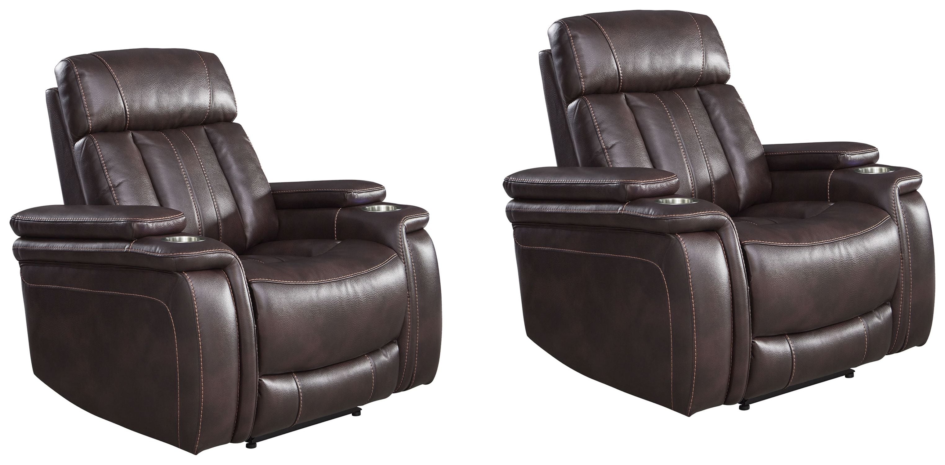 Parker Living Royce - Fantom Brown Power Recliner Two Pack