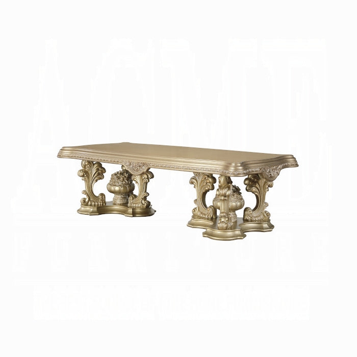 Seville Dining Table With Pedestal Base - Ideal Furniture (Fresno,CA)