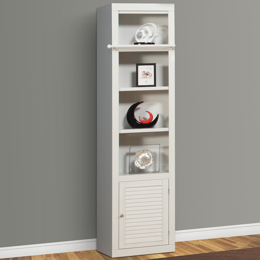Parker House Boca 6 Piece Library Wall with Corner Bookcases