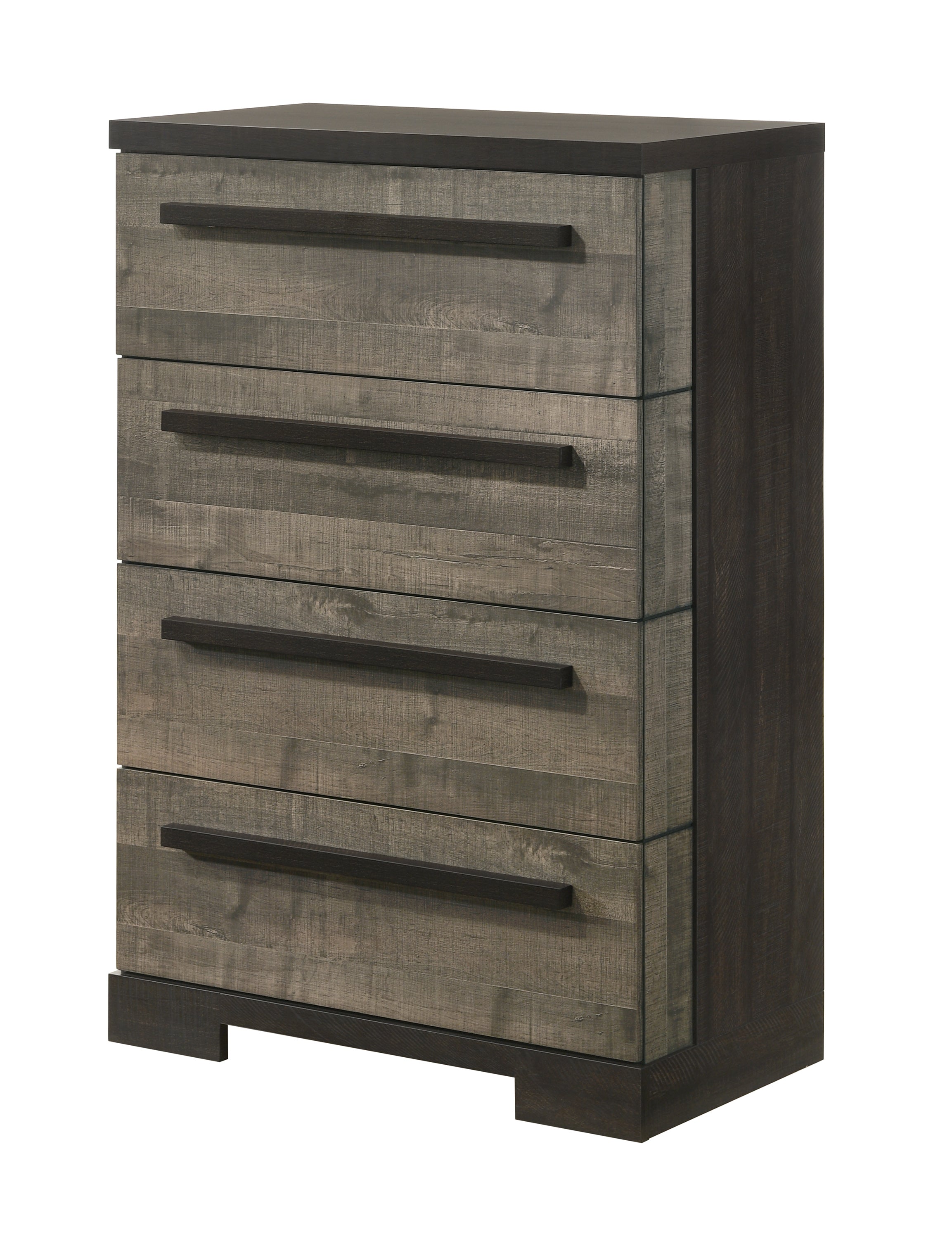 Remington Chest Gray/ebony - Ideal Furniture (Fresno,CA)