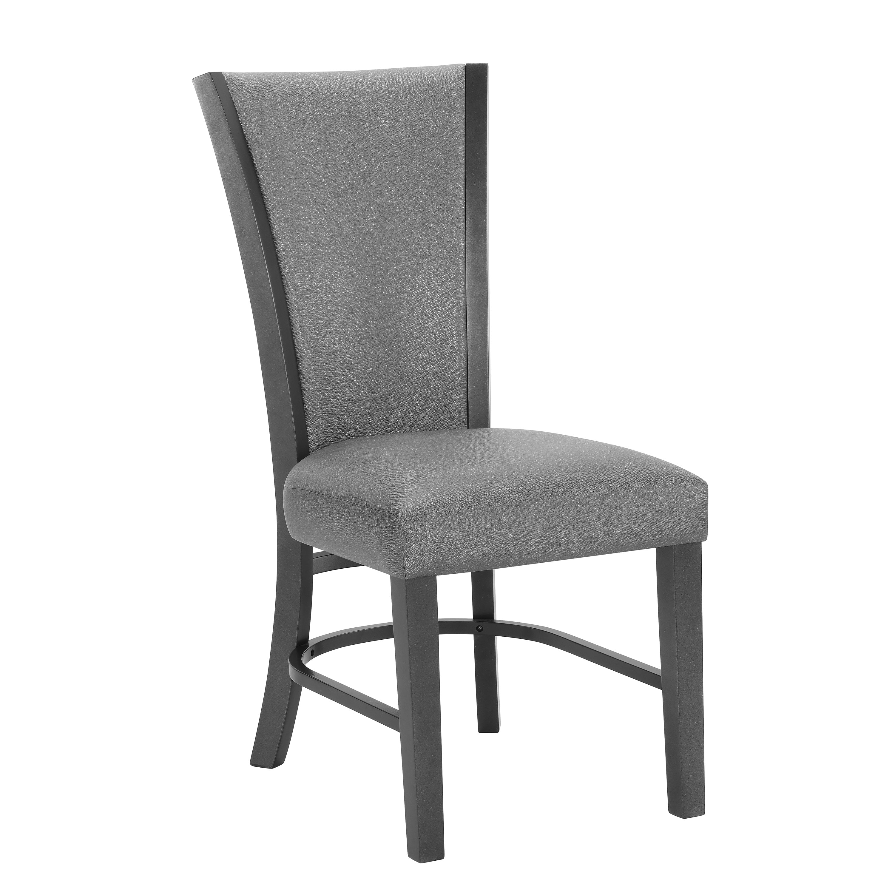 CAMELIA GRAY SIDE CHAIR - Ideal Furniture (Fresno,CA)