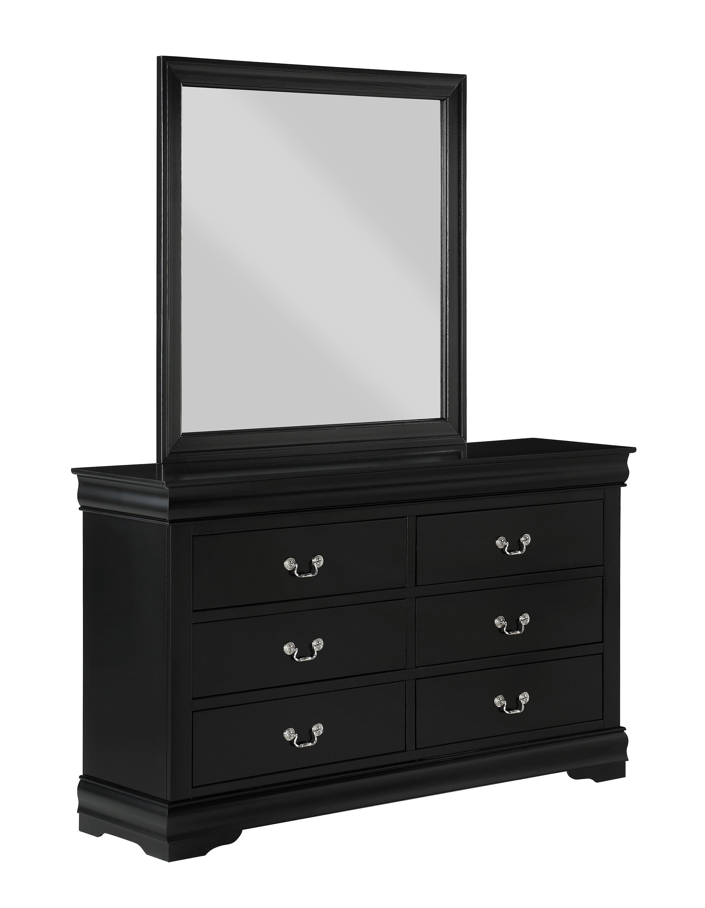 Louis Philip Dresser Black - Ideal Furniture (Fresno,CA)