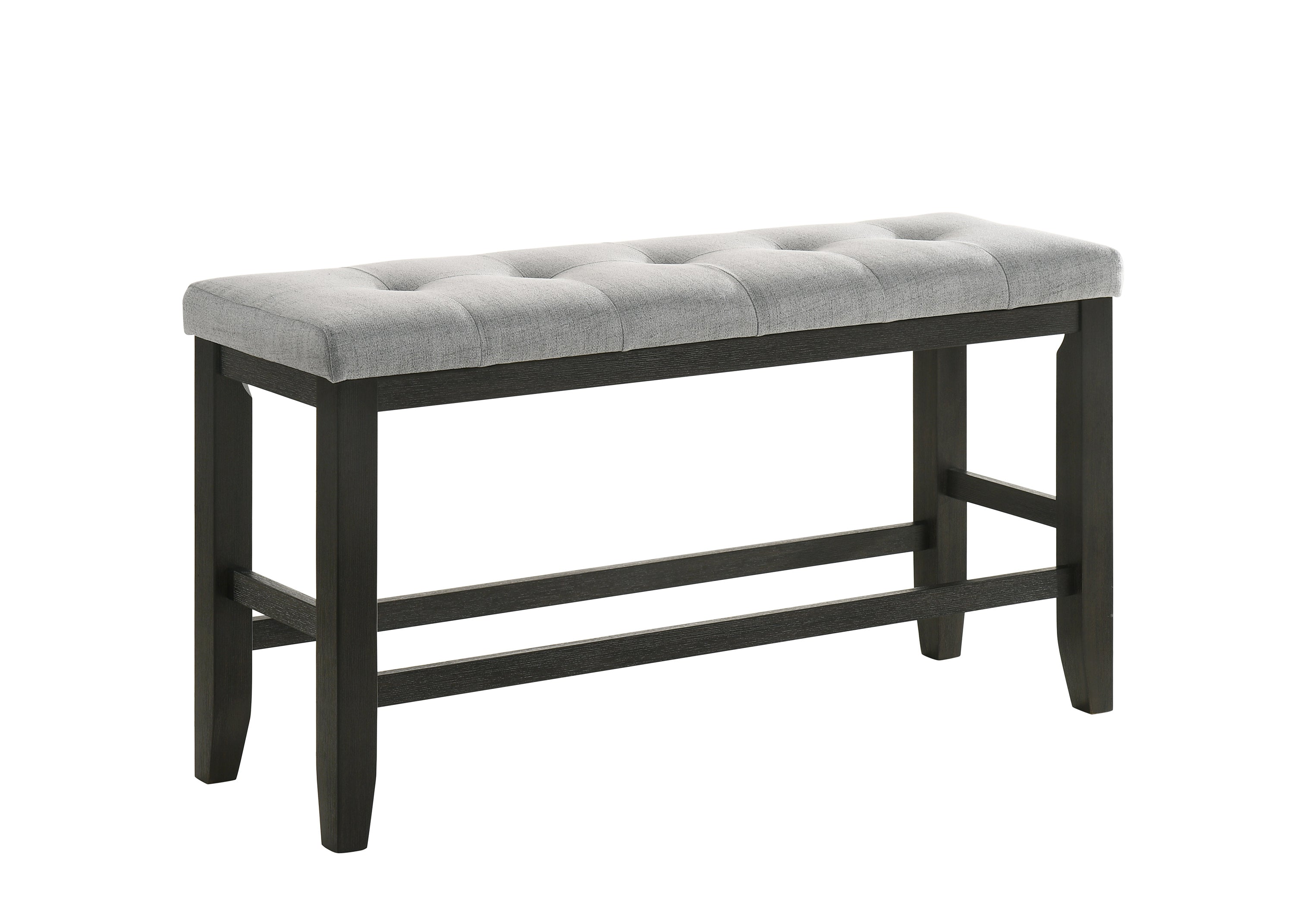 Bardstown Counter Height Bench Wheat Charcoal - Ideal Furniture (Fresno,CA)