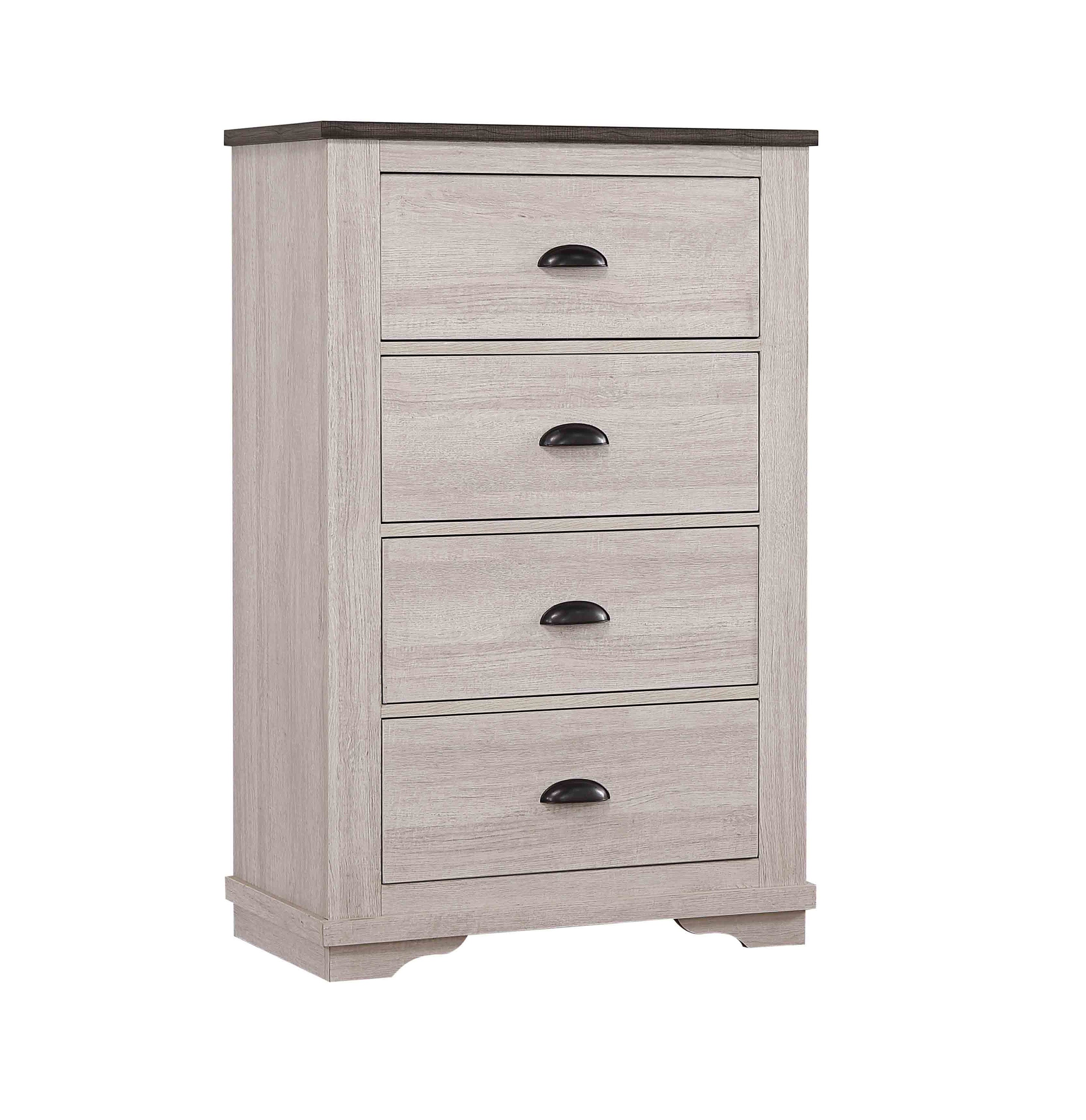 CORALEE CHEST CHALK/GREY - Ideal Furniture (Fresno,CA)