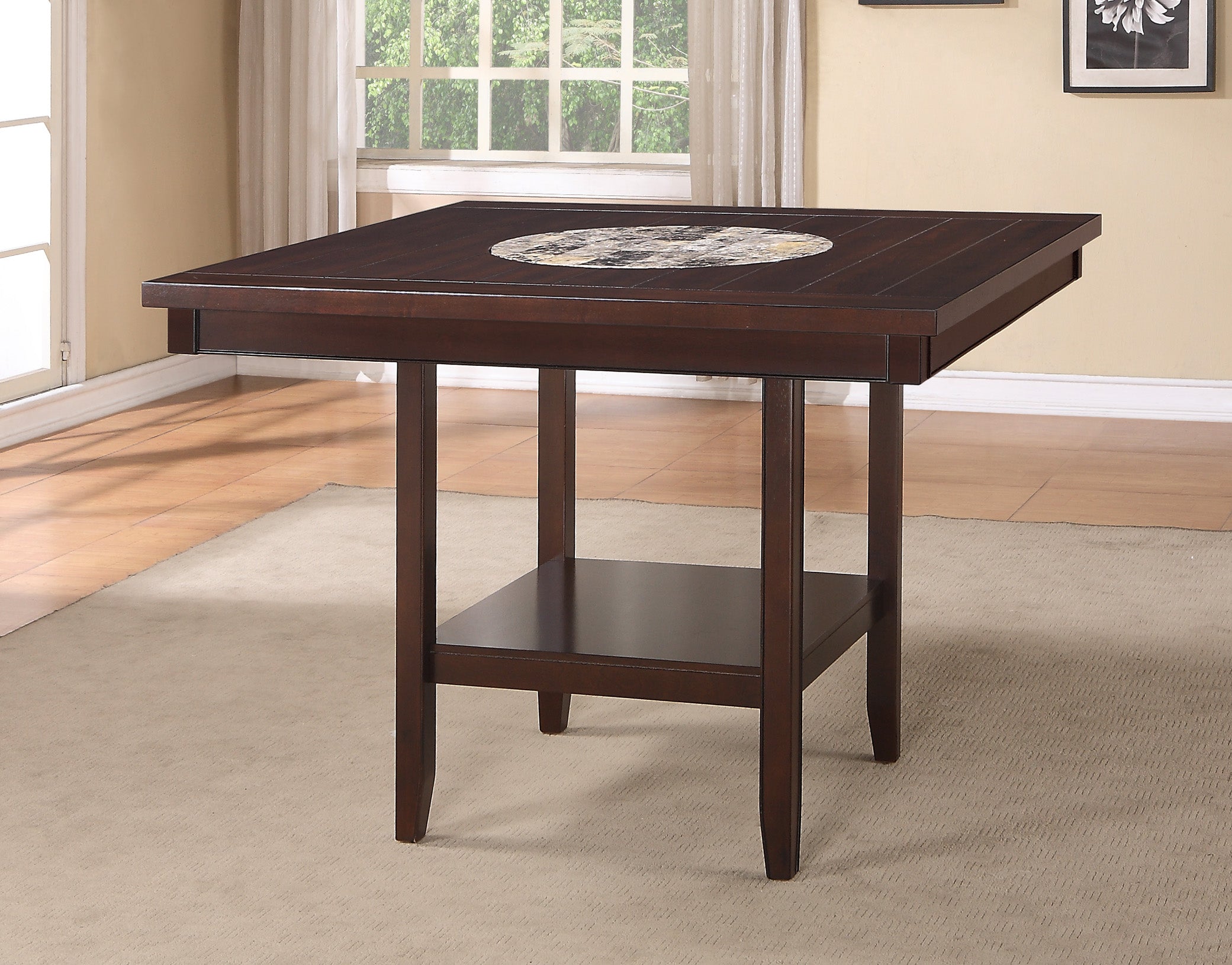 Fulton Counter Height. Table - Ideal Furniture (Fresno,CA)