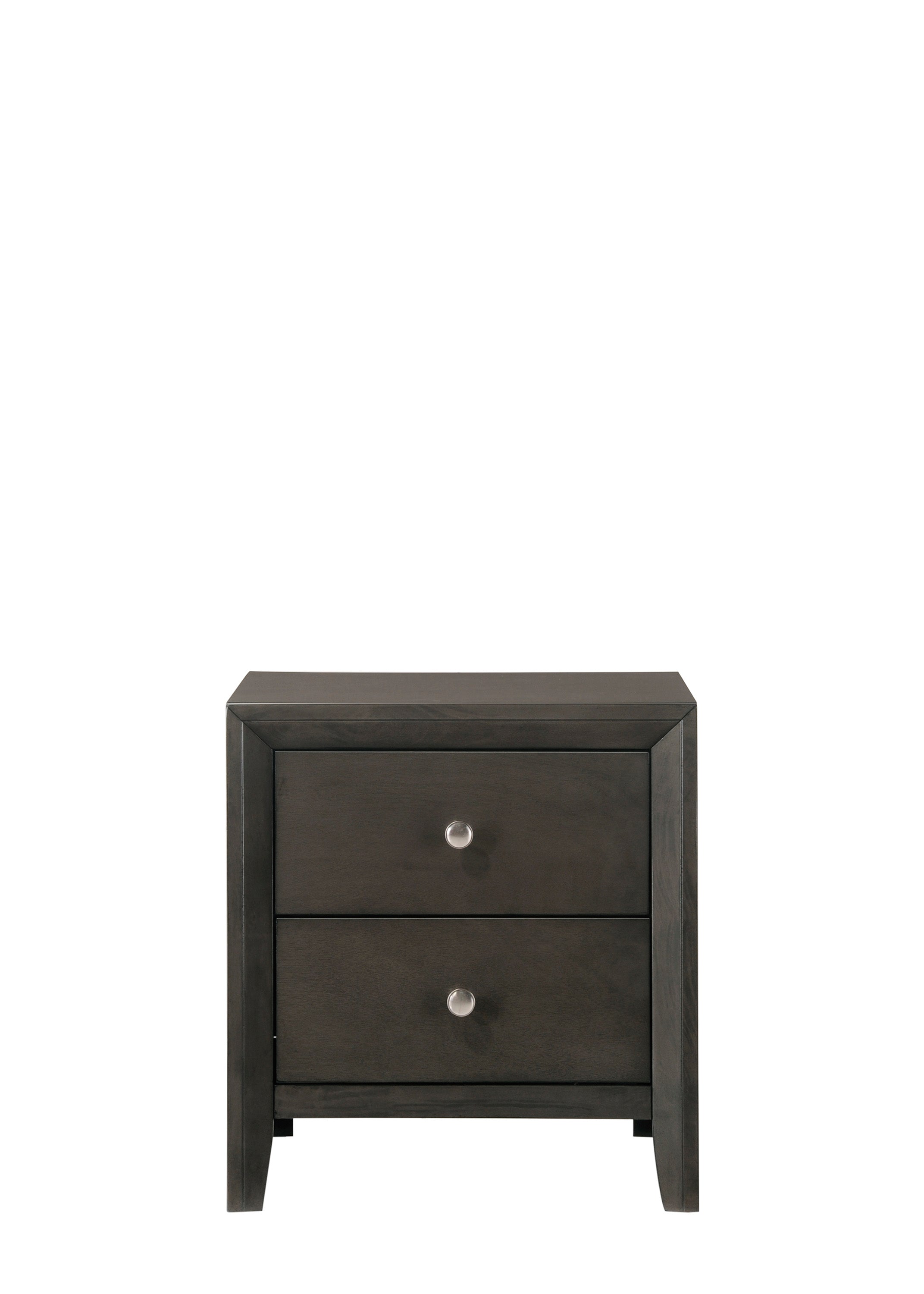 Evan Nightstand Grey - Ideal Furniture (Fresno,CA)