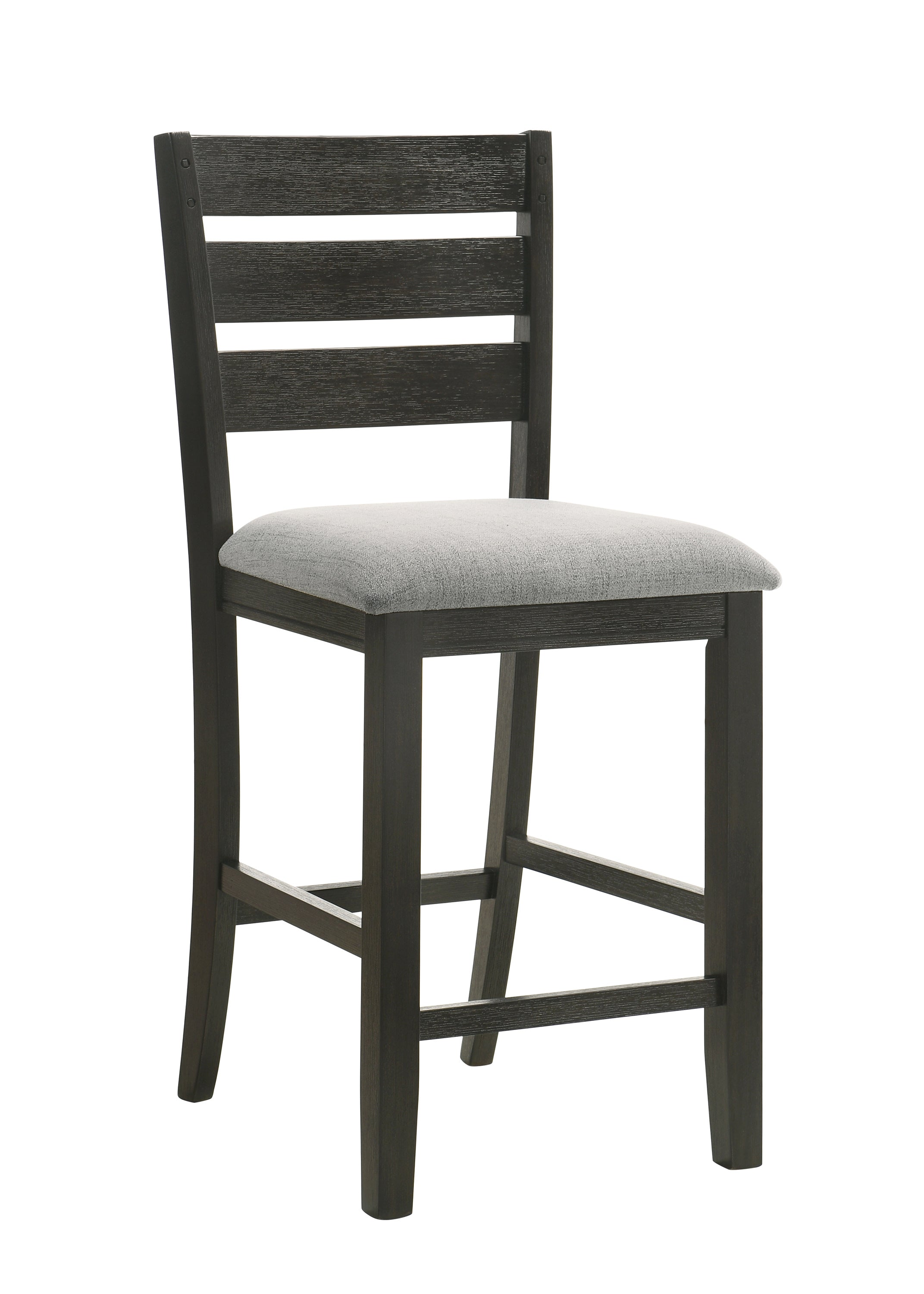 Bardstown Counter Chair Wheat Charcoal - Ideal Furniture (Fresno,CA)