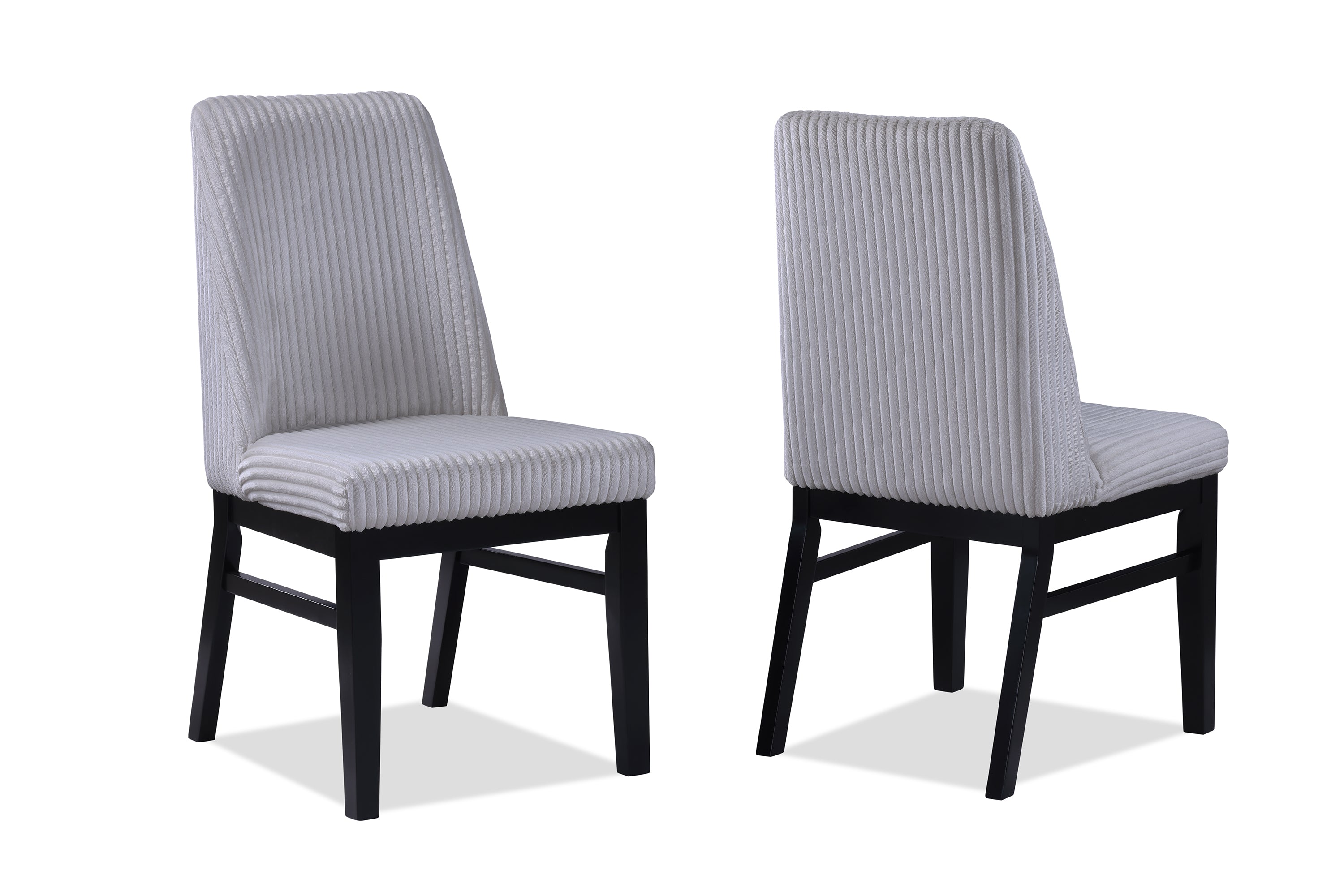 Hadley Side Chair Light Grey - Ideal Furniture (Fresno,CA)