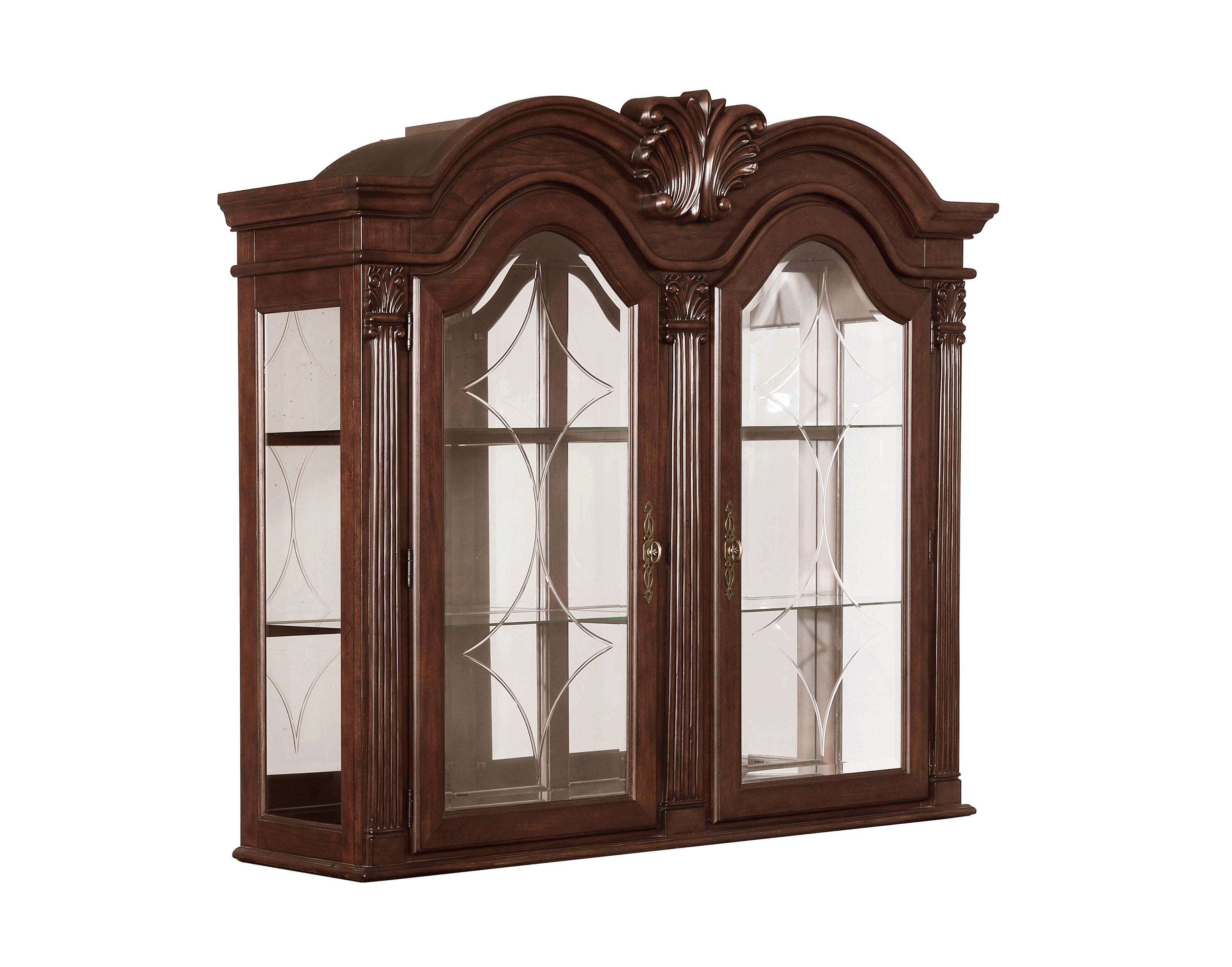 Neo Renaissance China Hutch 53 H - Ideal Furniture (Fresno,CA)