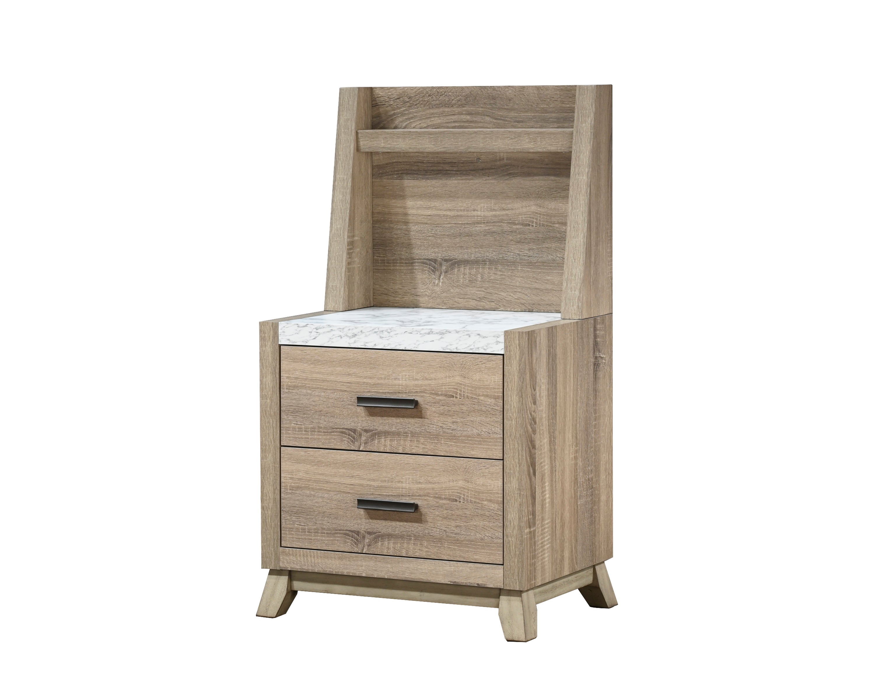 Tilston Nightstand W/Wall Panel - Ideal Furniture (Fresno,CA)