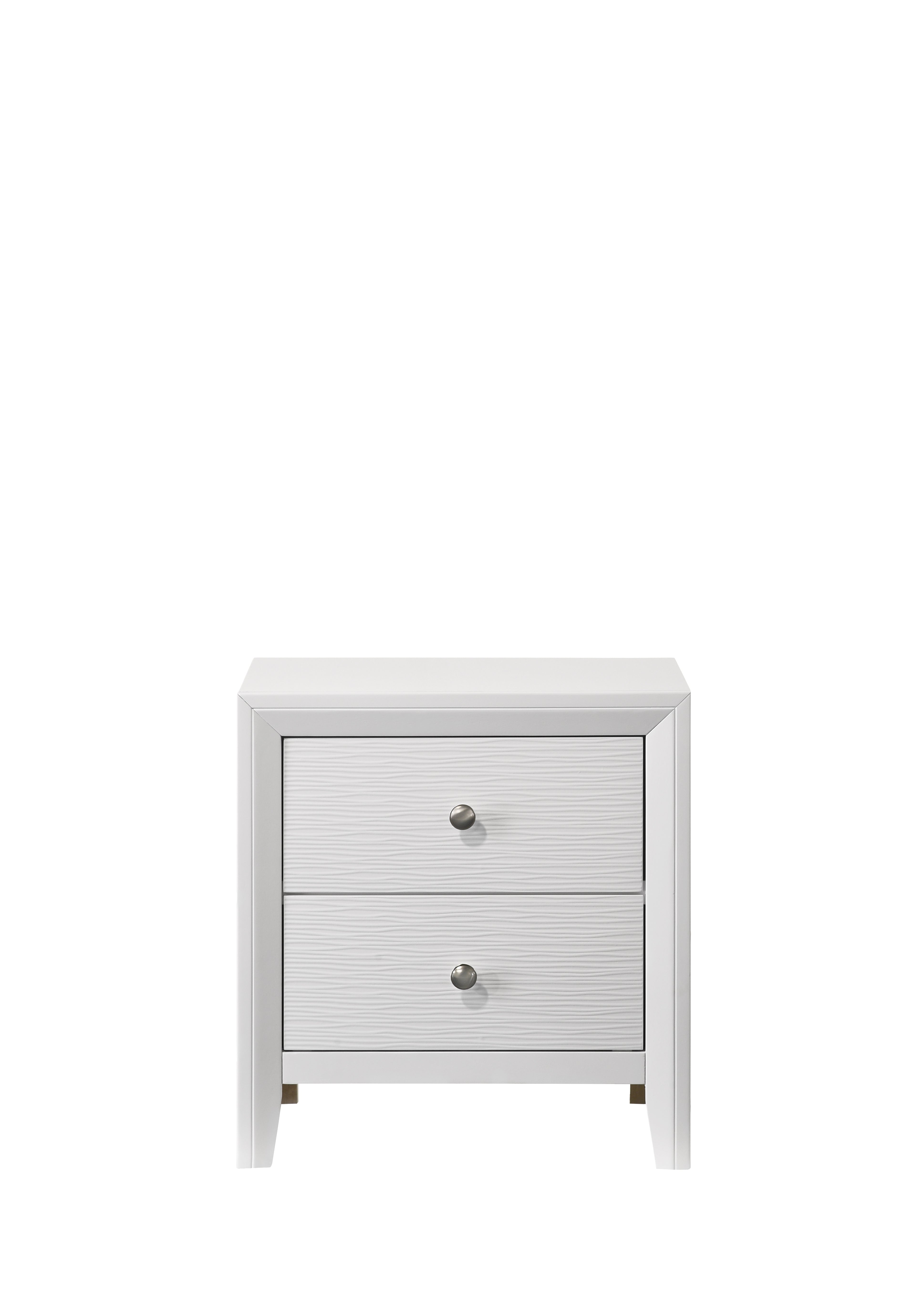 Evan Nightstand White - Ideal Furniture (Fresno,CA)