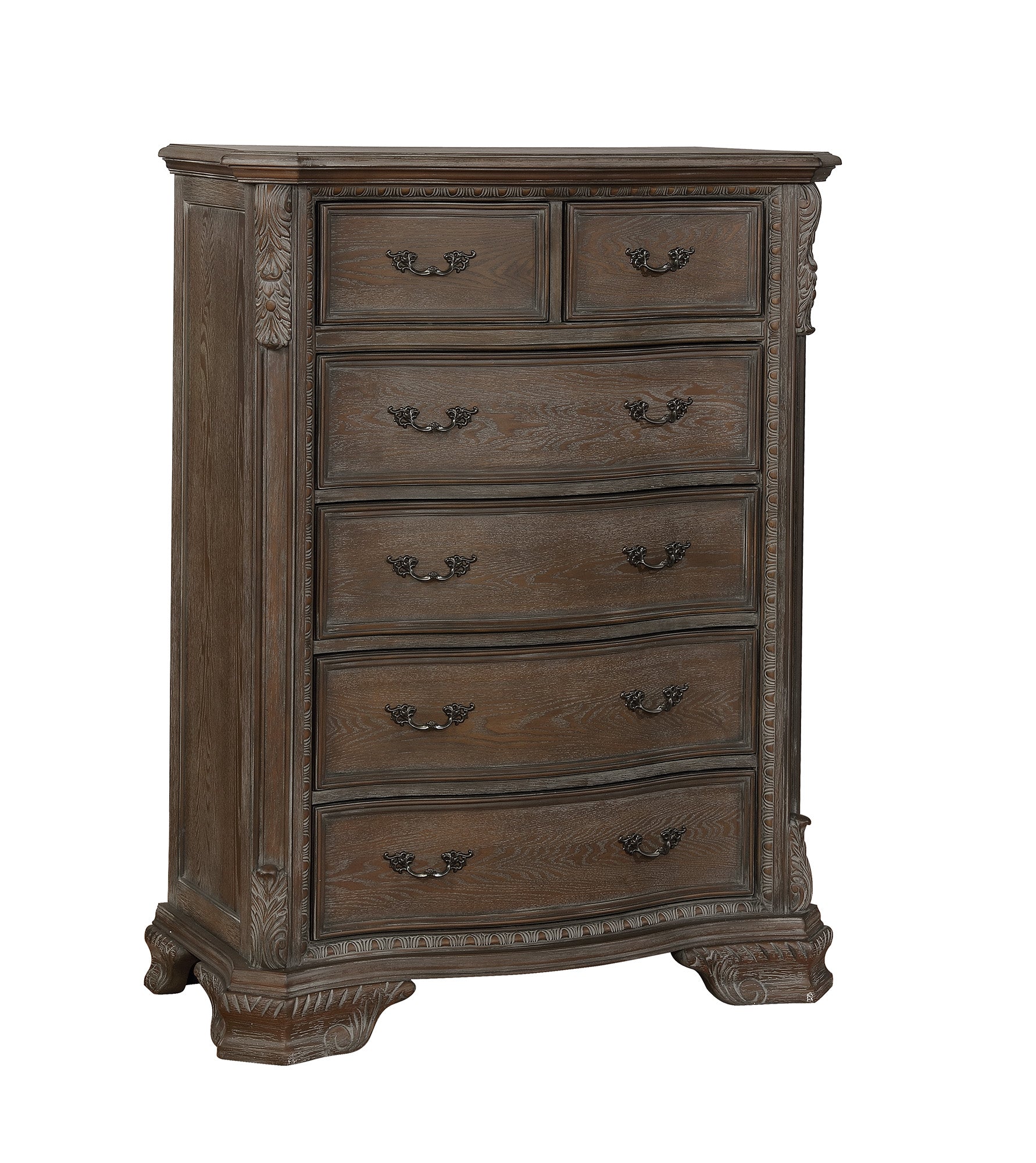 Sheffield Chest Antique Grey - Ideal Furniture (Fresno,CA)
