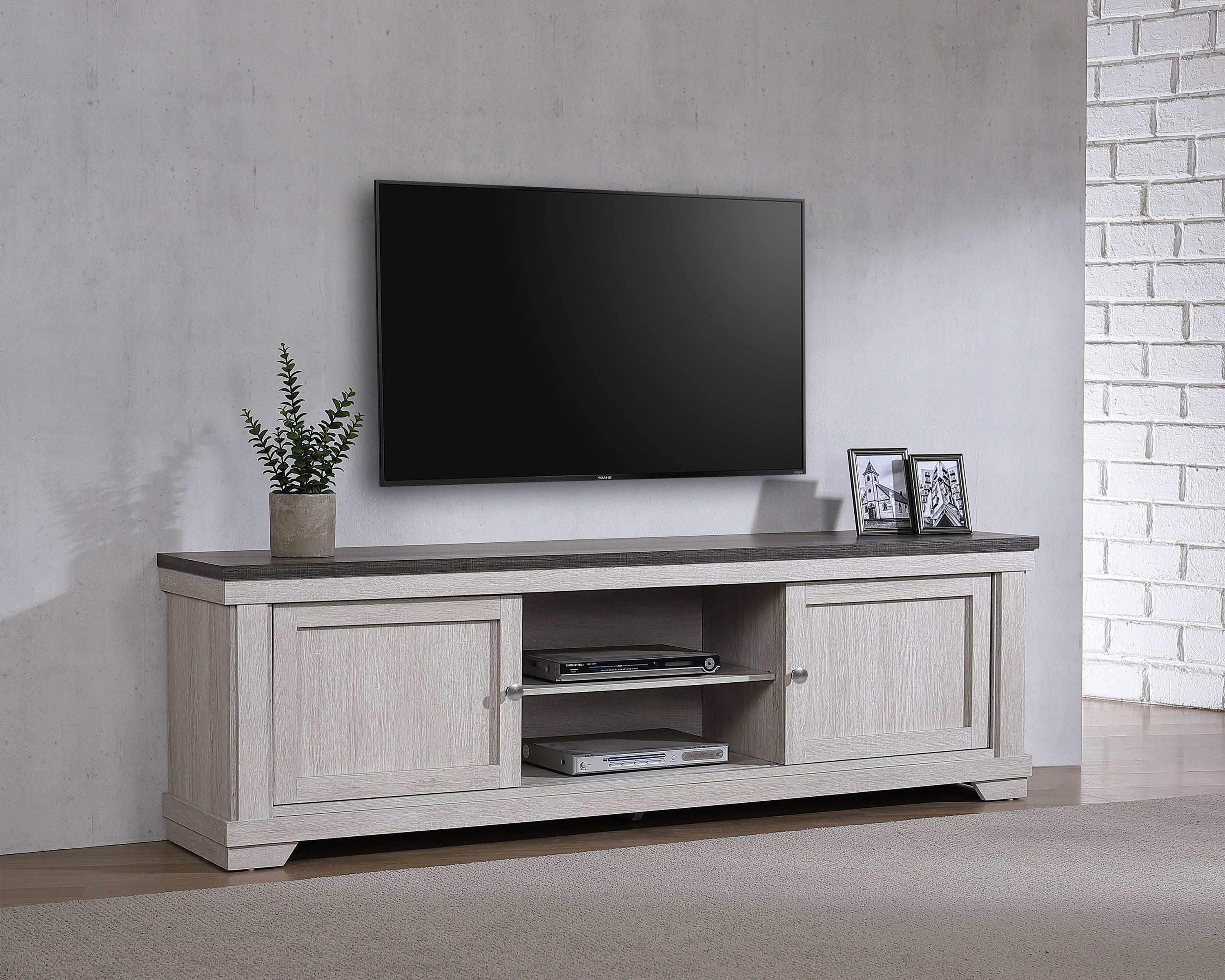 Leighton TV Stand - Ideal Furniture (Fresno,CA)