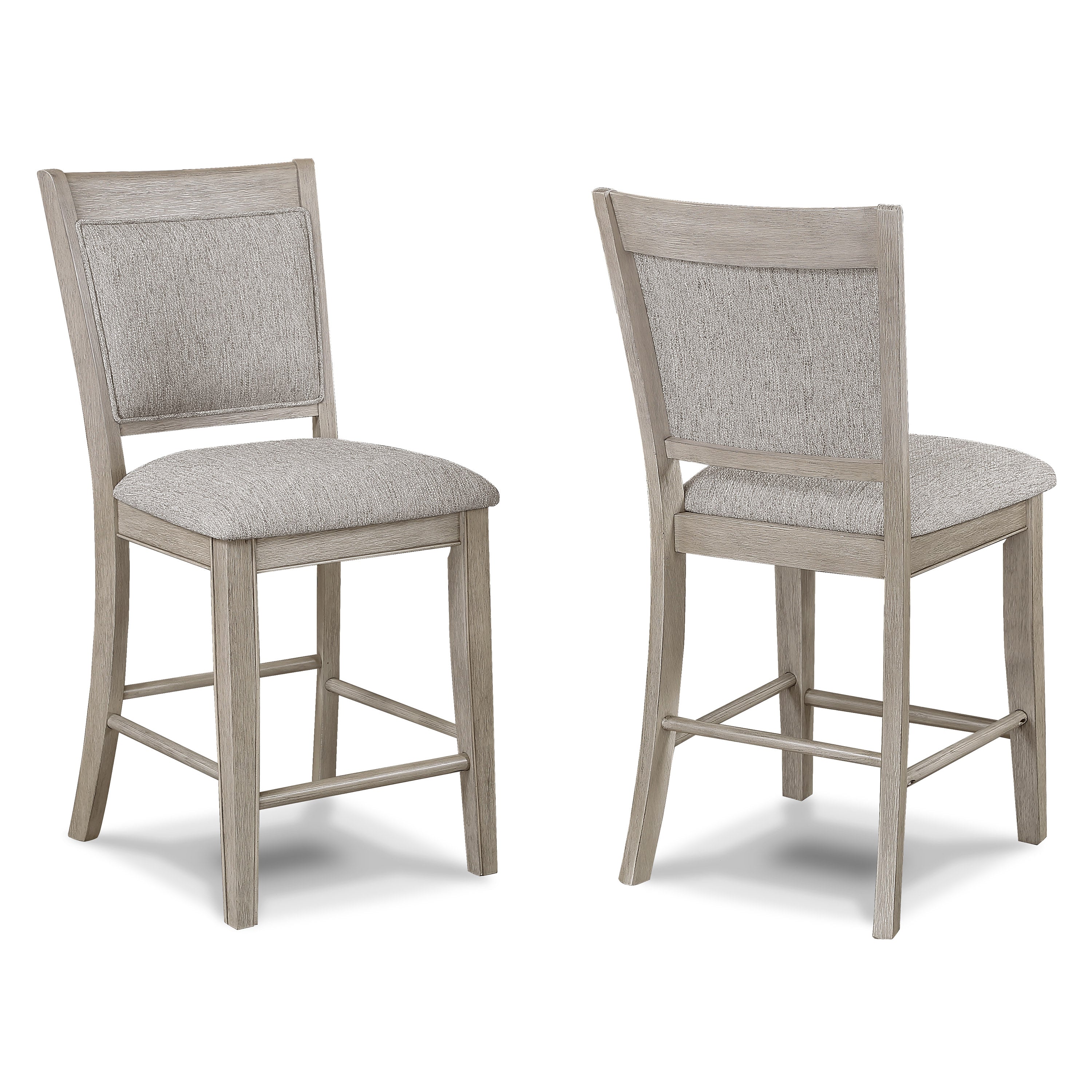 Fulton Counter Height Chair All Grey - Ideal Furniture (Fresno,CA)