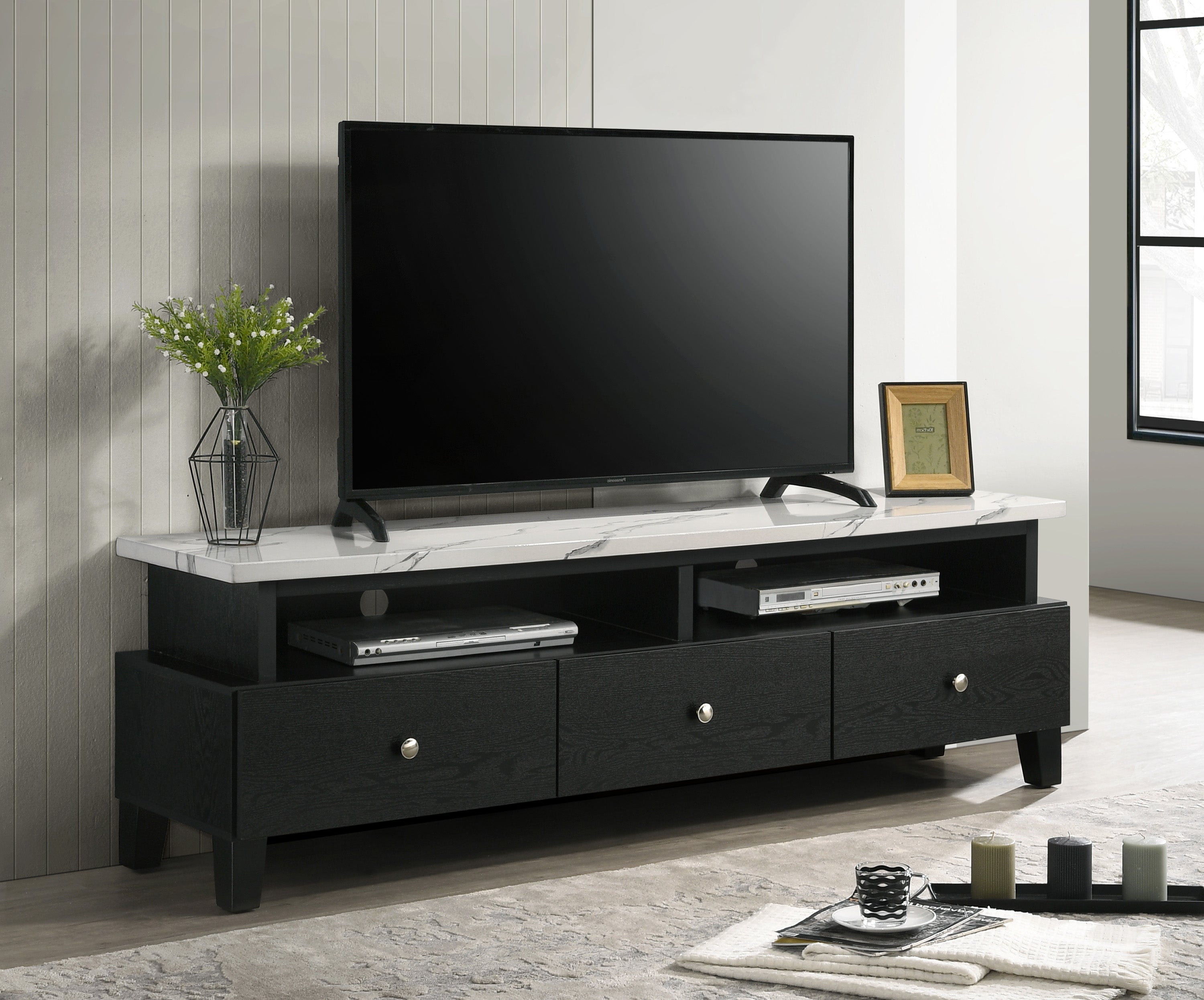 Alina TV Stand - Ideal Furniture (Fresno,CA)