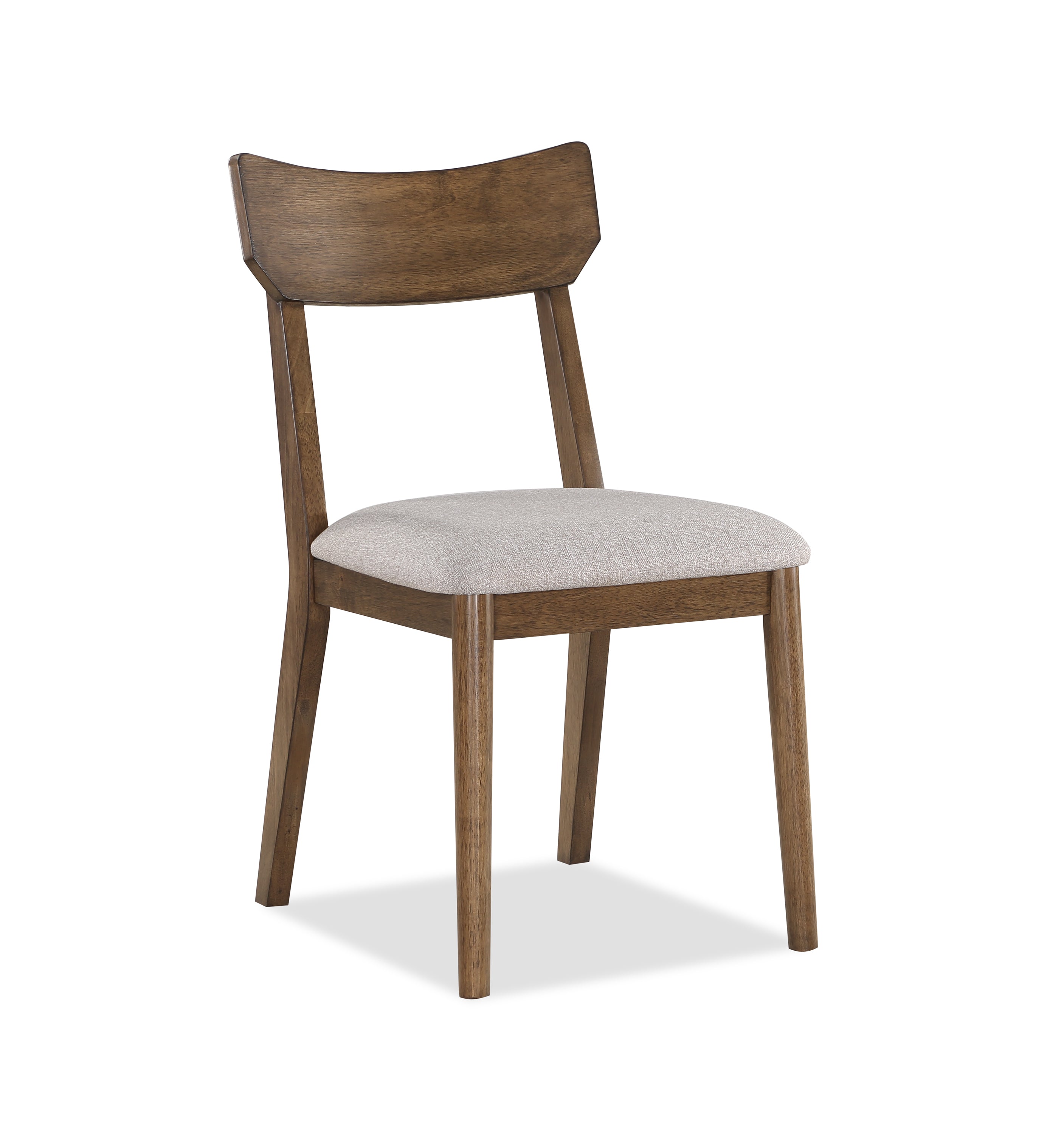 WELDON BROWN/BEIGE DINING CHAIR - Ideal Furniture (Fresno,CA)